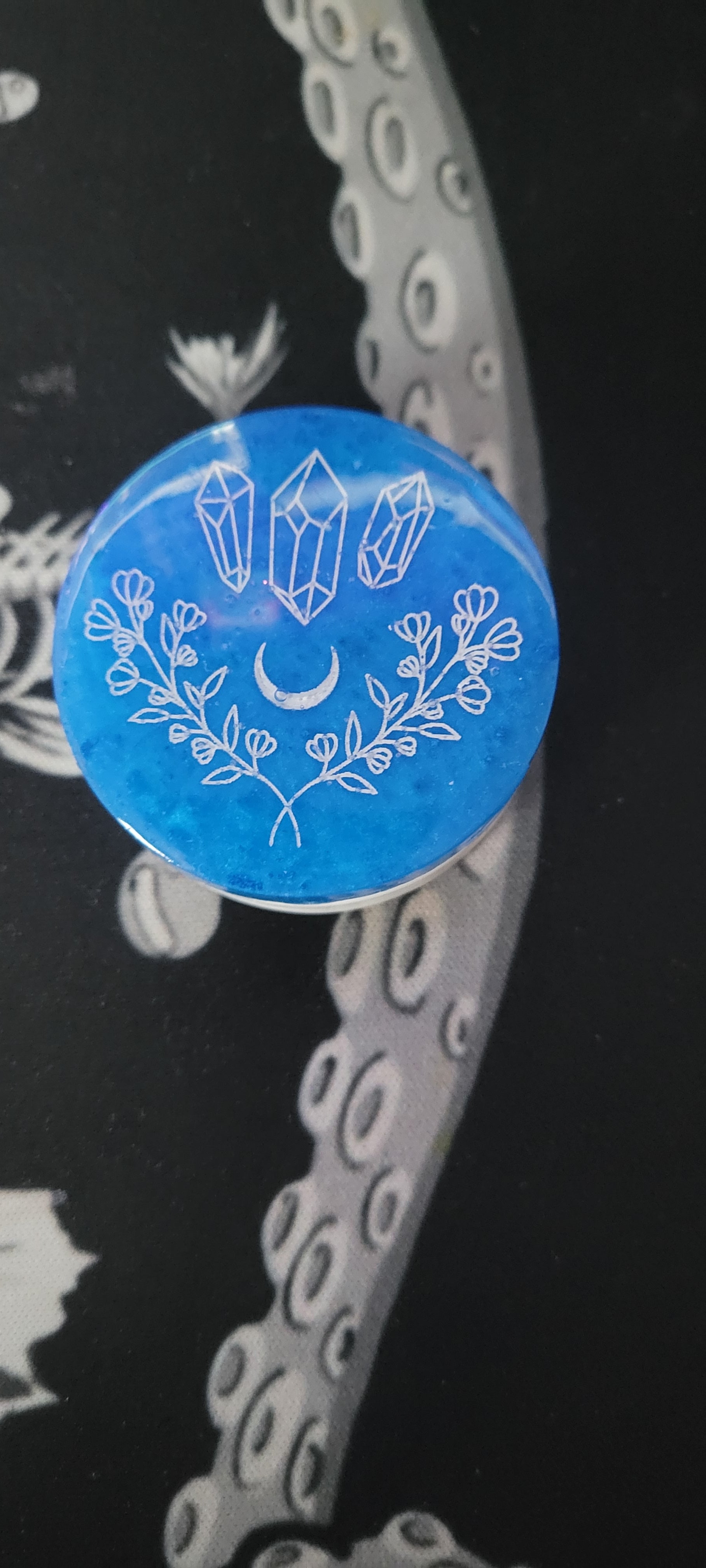 Moon and Crystals Phone Grip