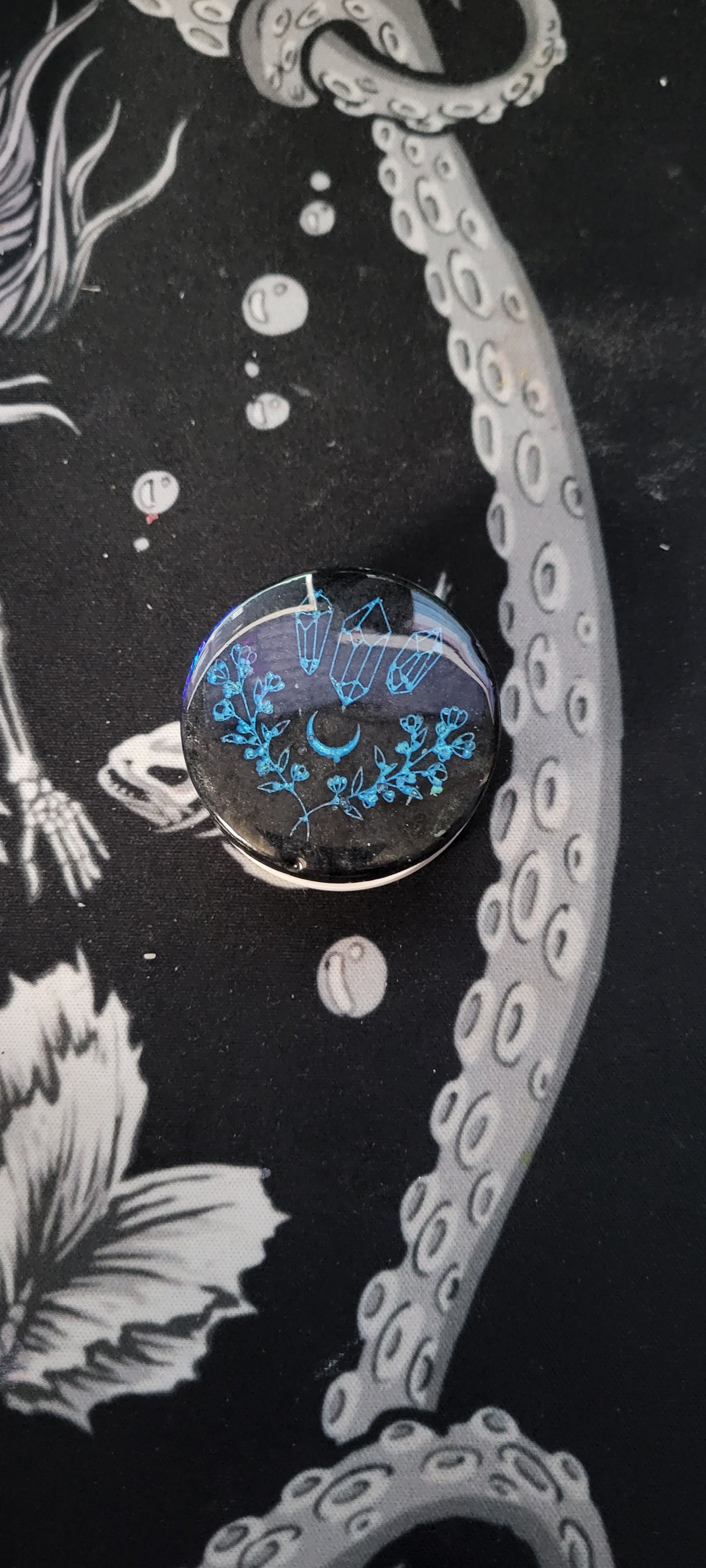 Moon and Crystals Phone Grip