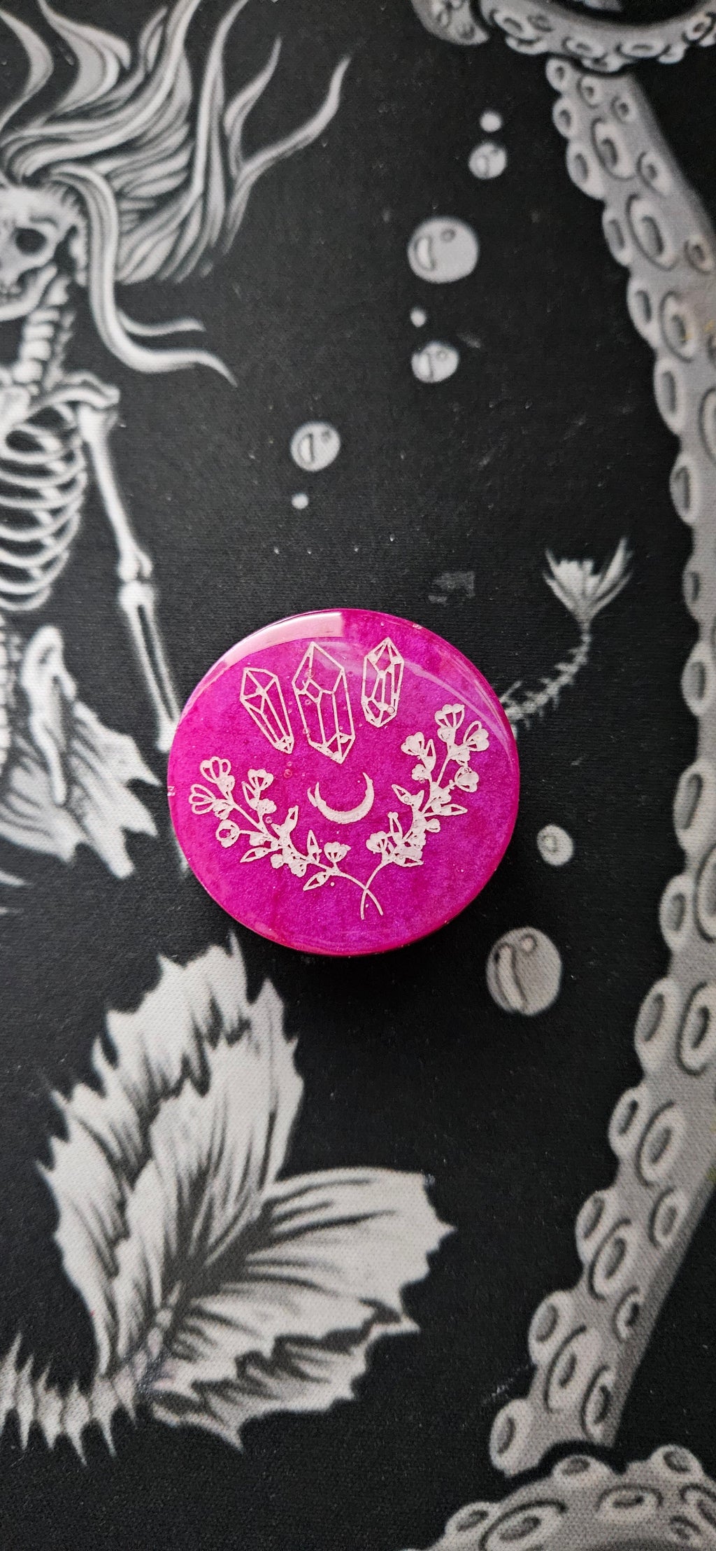 Moon and Crystals Phone Grip