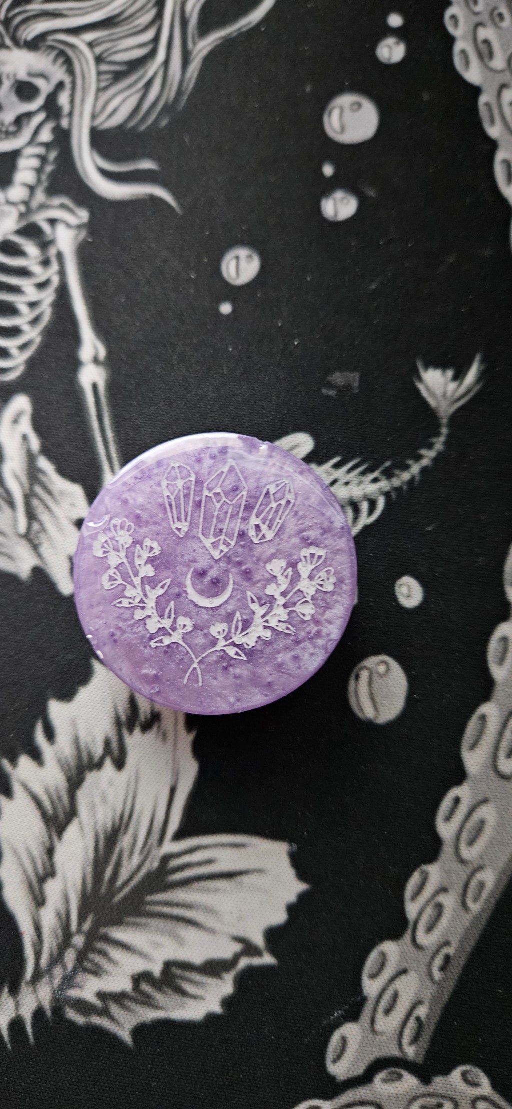 Moon and Crystals Phone Grip