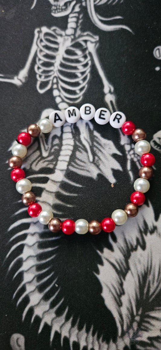 Amber Bead Bracelet