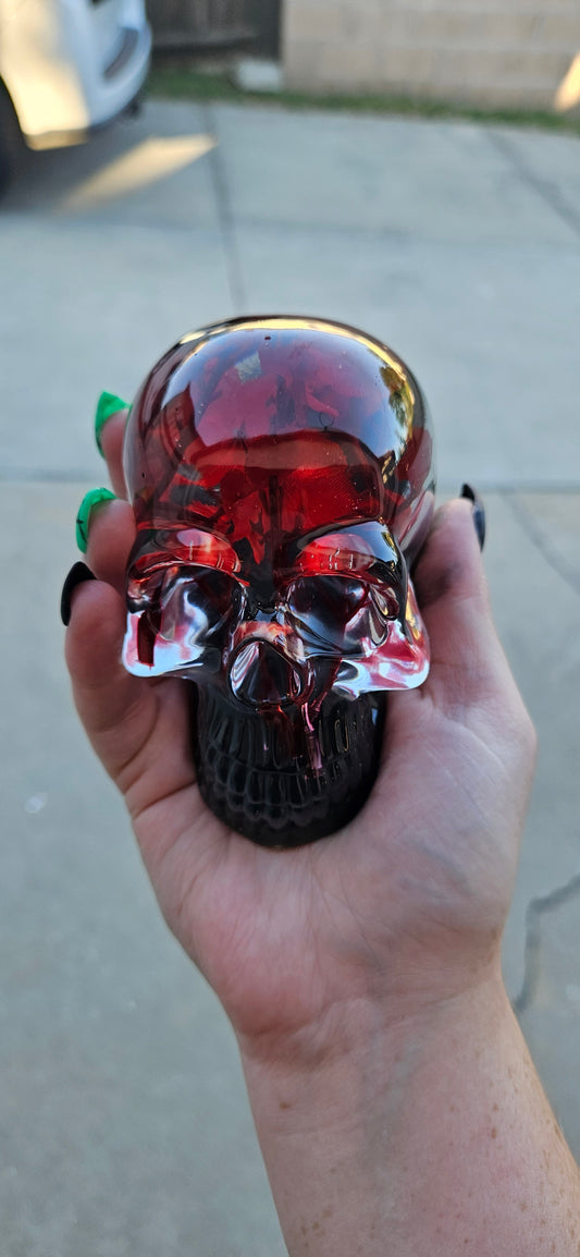 Dark Rose Skull
