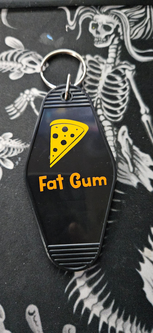 Fat Gum Motel Keychain