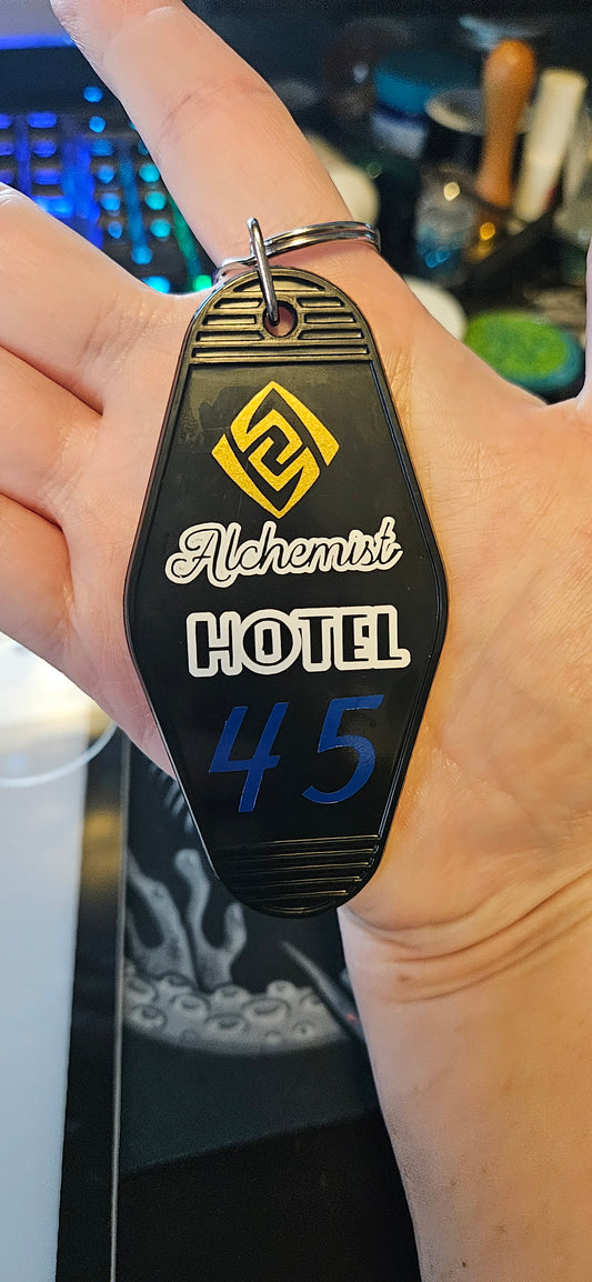Albedo Motel Keychain