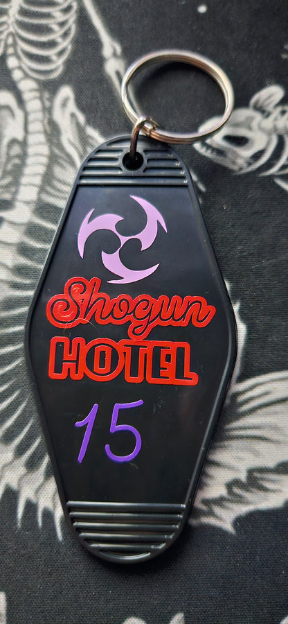 Raiden Shogun Motel Keychain