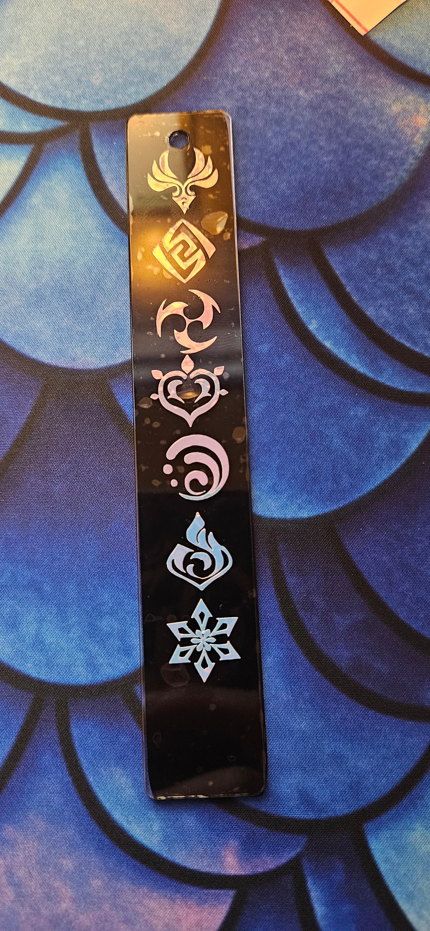 Genshin Impact Visions Bookmark