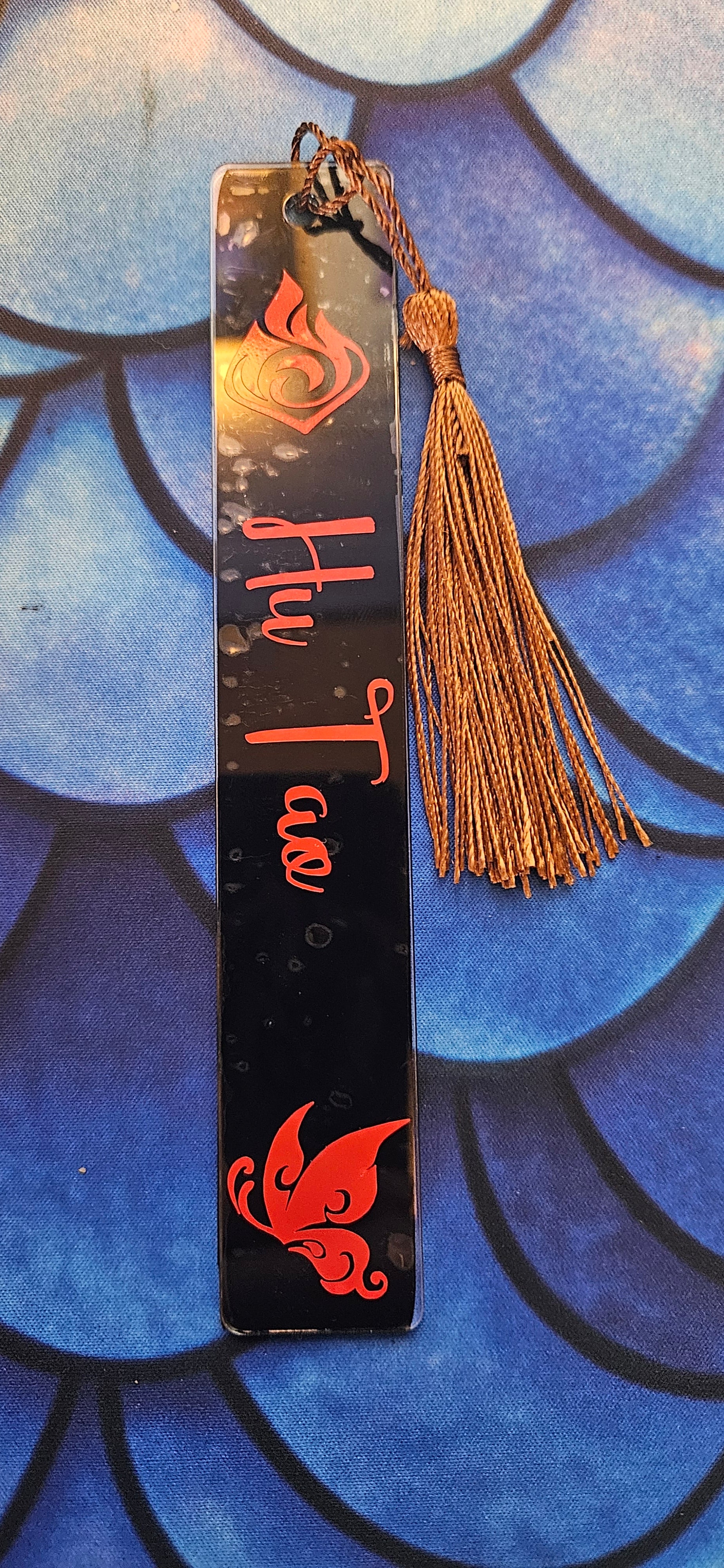 Hu Tao Genshin Impact Bookmark