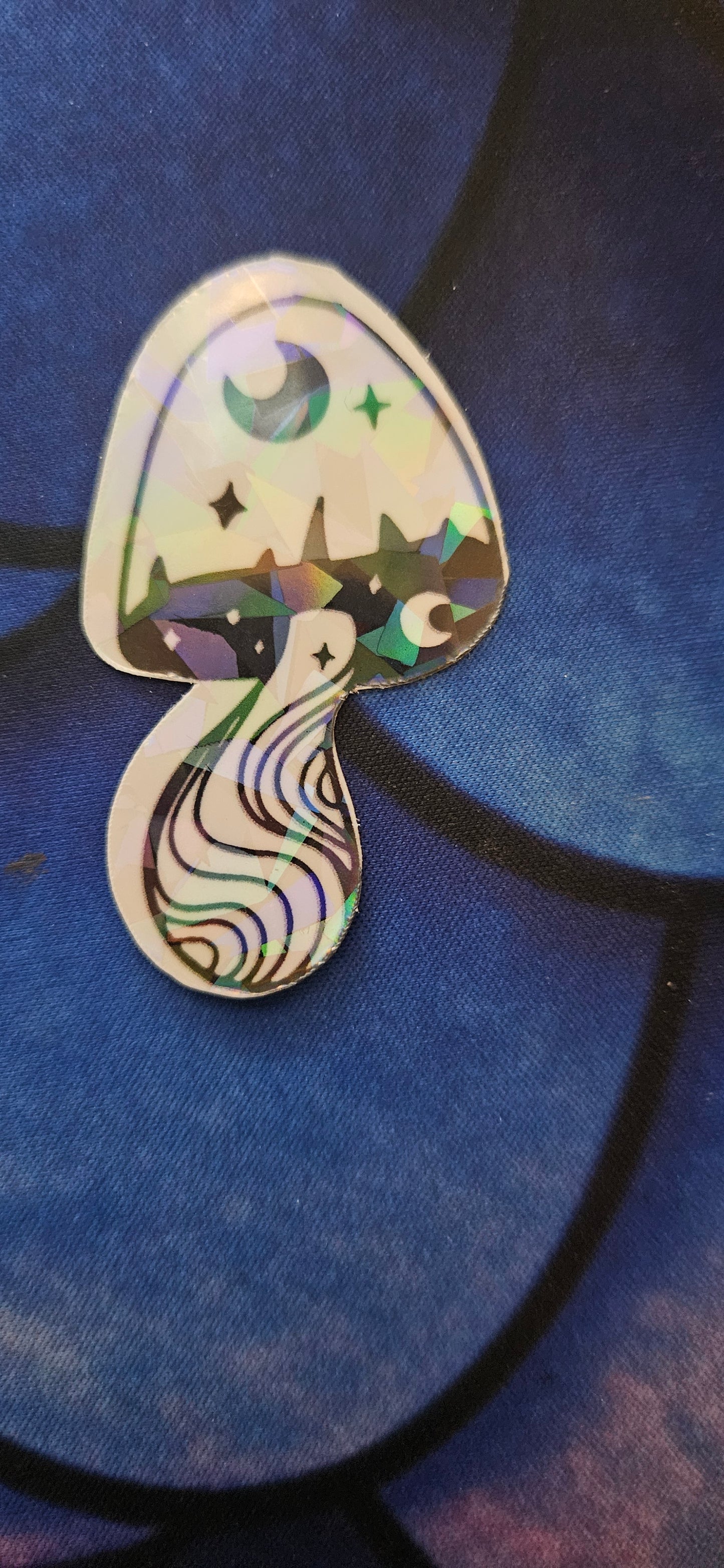 Mushroom Moon Sticker