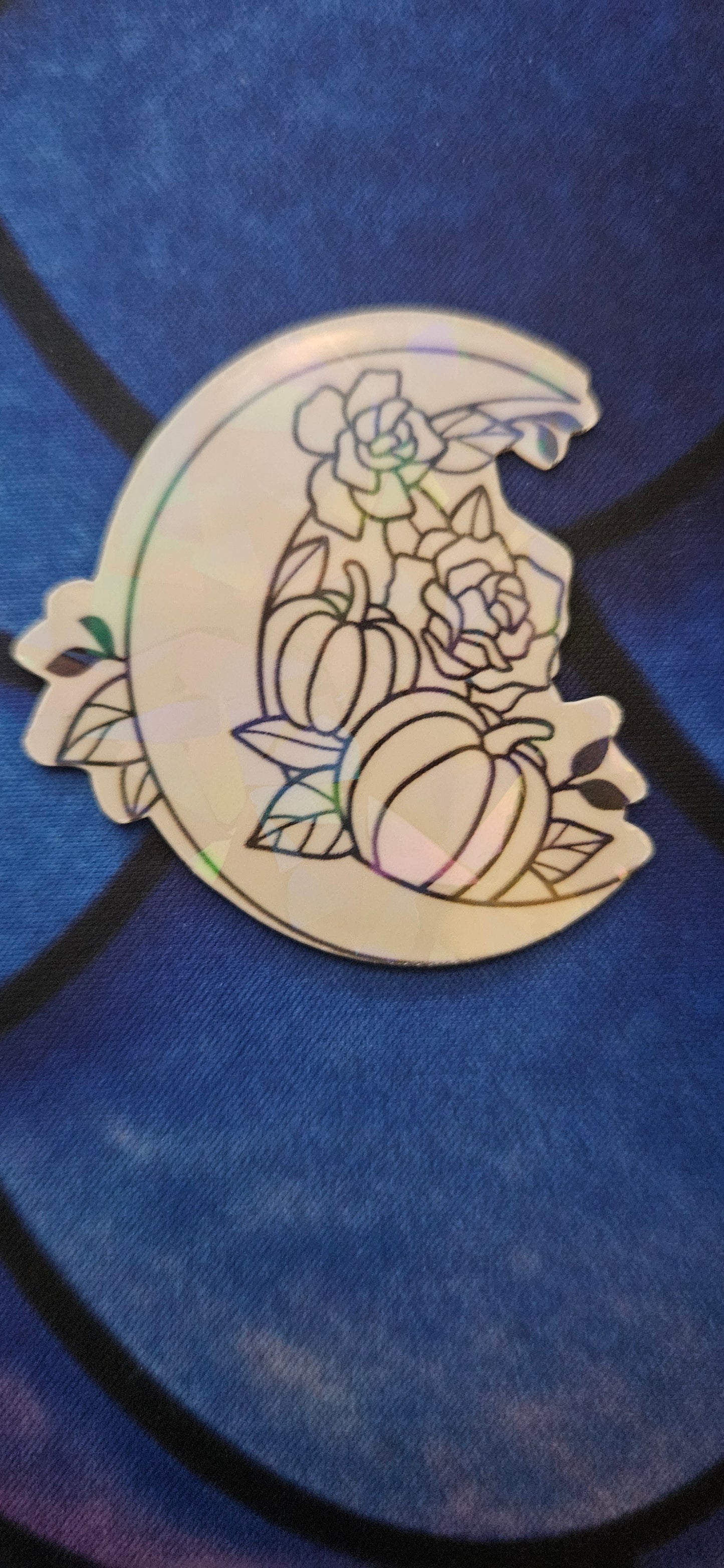 Fall Moon Sticker