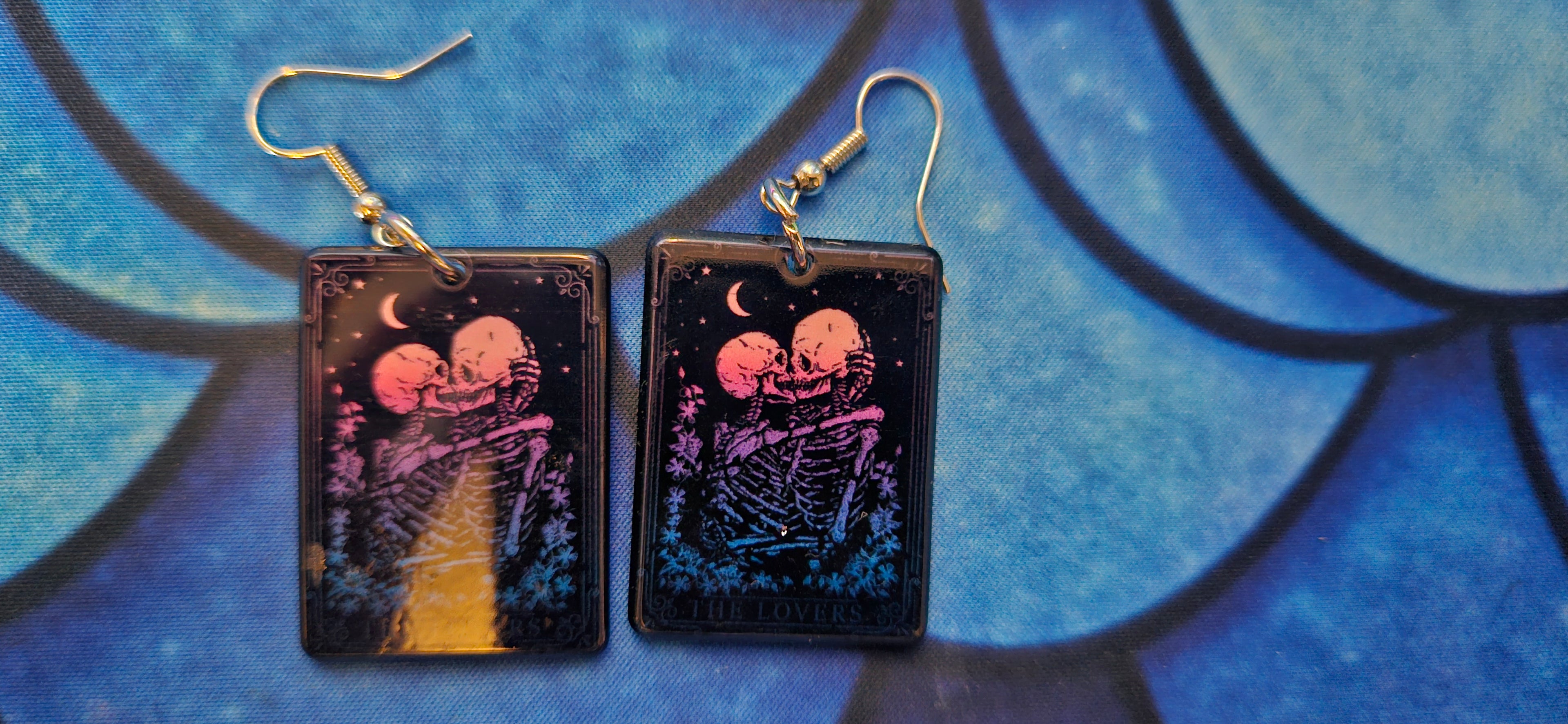 Tarot Card Earrings