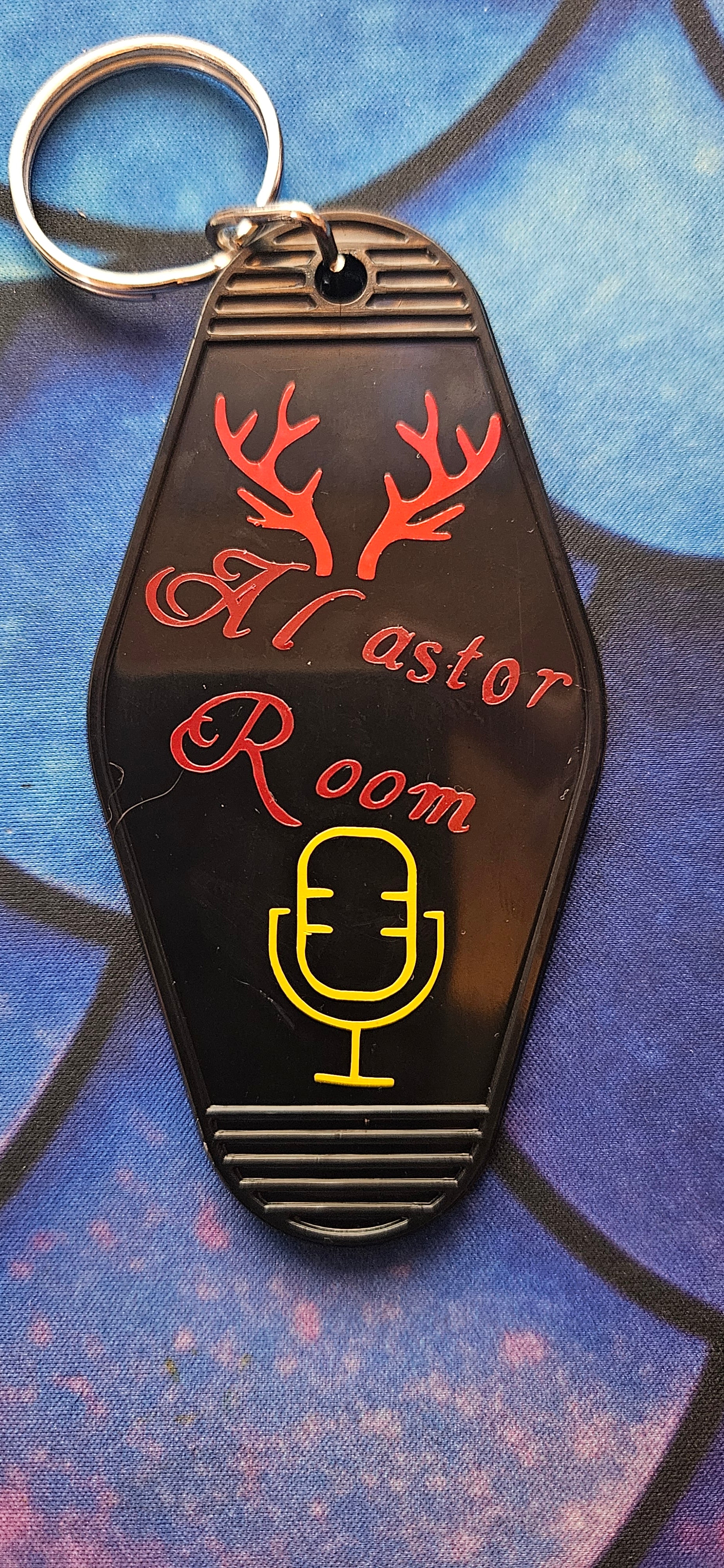 Alastor Hotel Keychain
