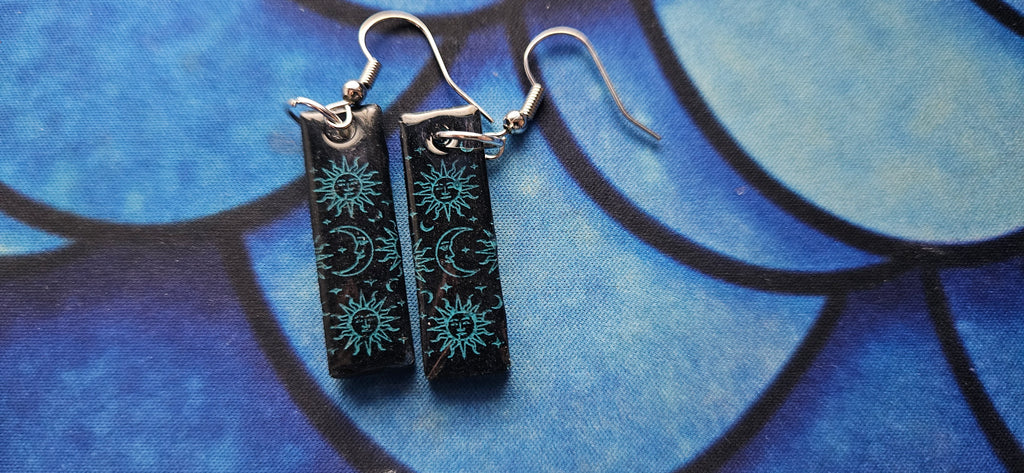 Sun and Moon Earrings
