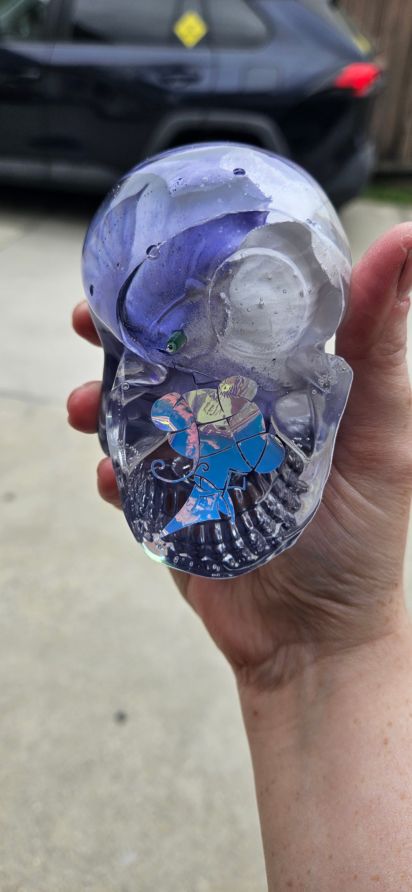 Keqing Rose Skull