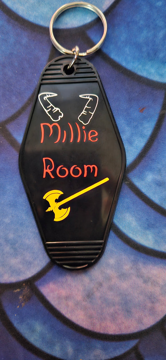 Millie Hotel Keychains