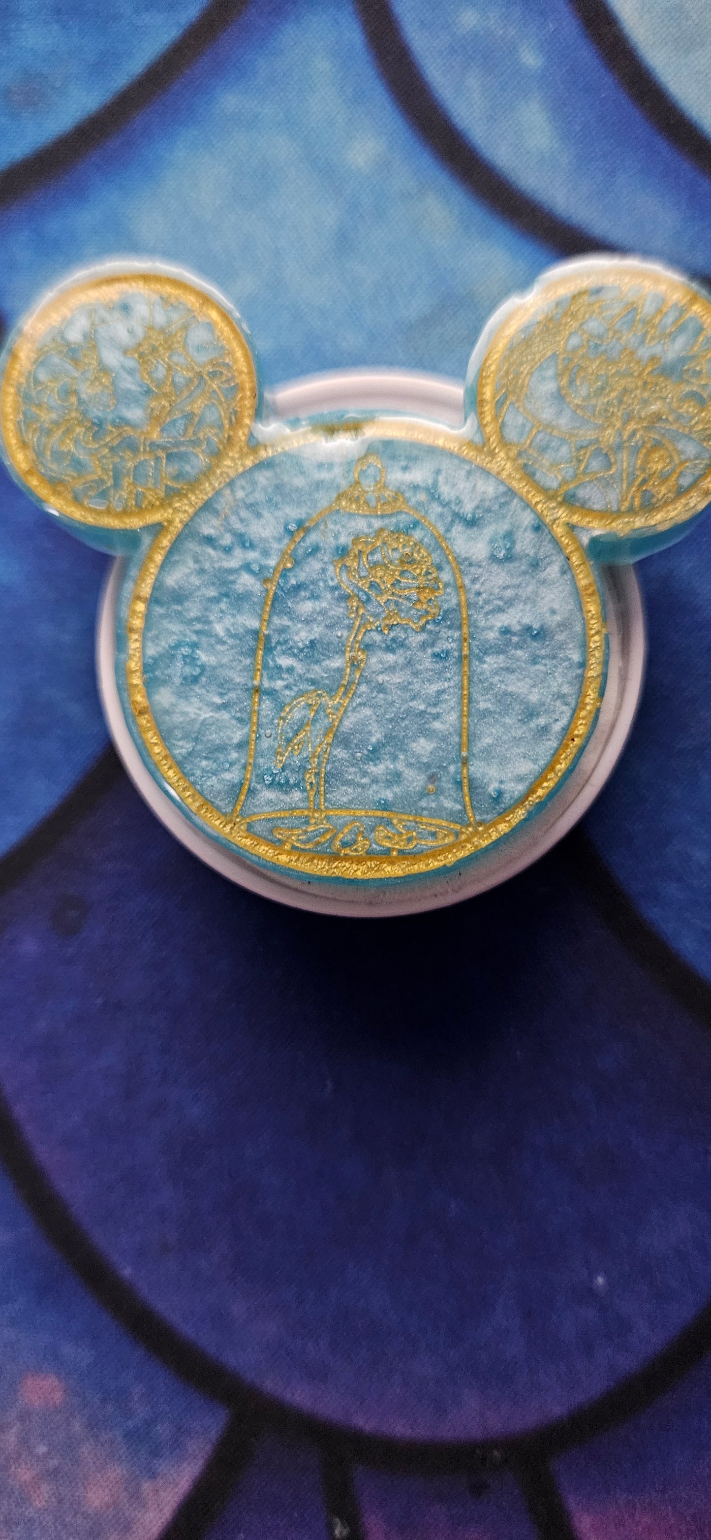 Beauty and Beast Phone Grip