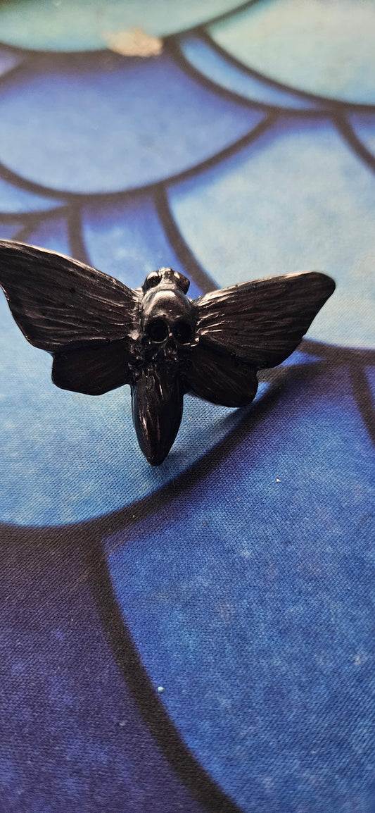 Gothic Moth Pin