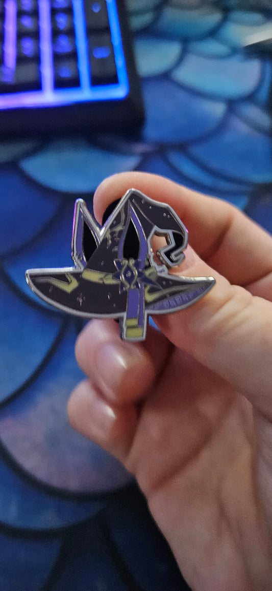 Cyno Witch Hat Pin