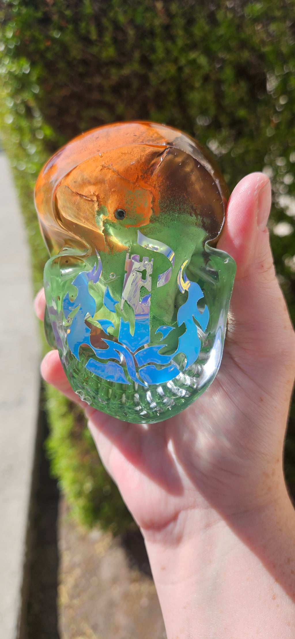 Firefly Rose Skull