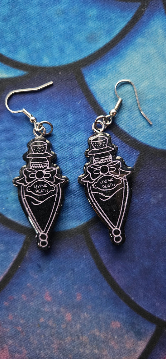 Living Death Earrings