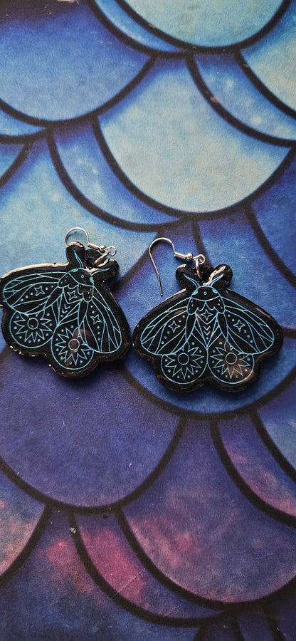 Moth Earrings