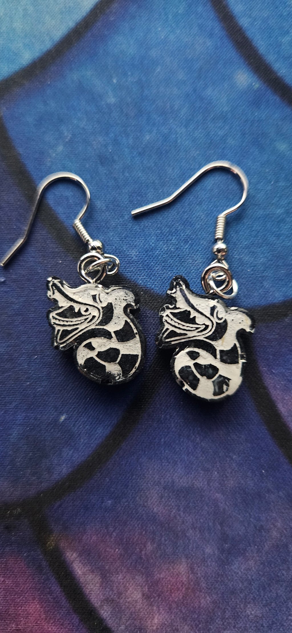 Beetlejuice Earrings