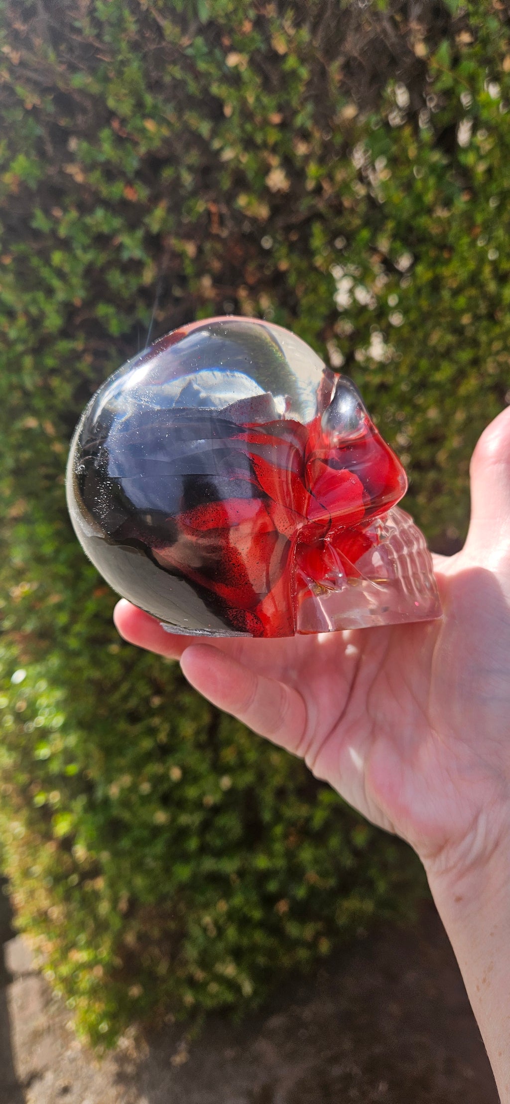 Billy the Kid Rose Skull