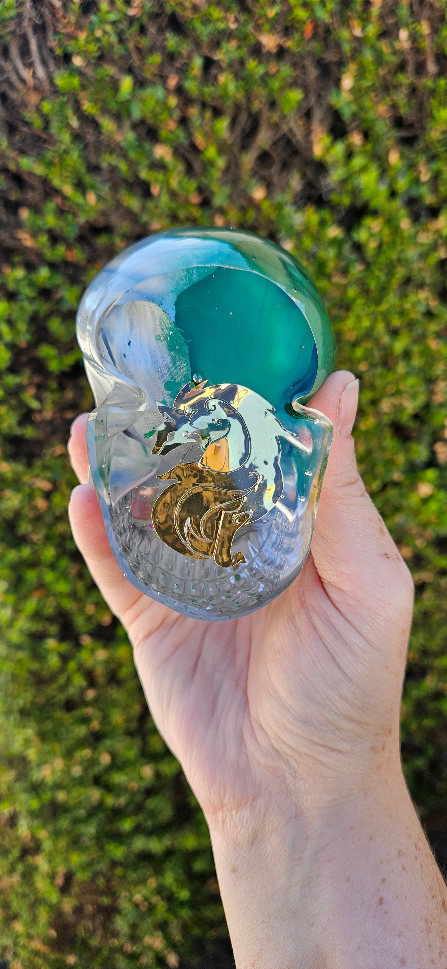 Razor Rose Skull