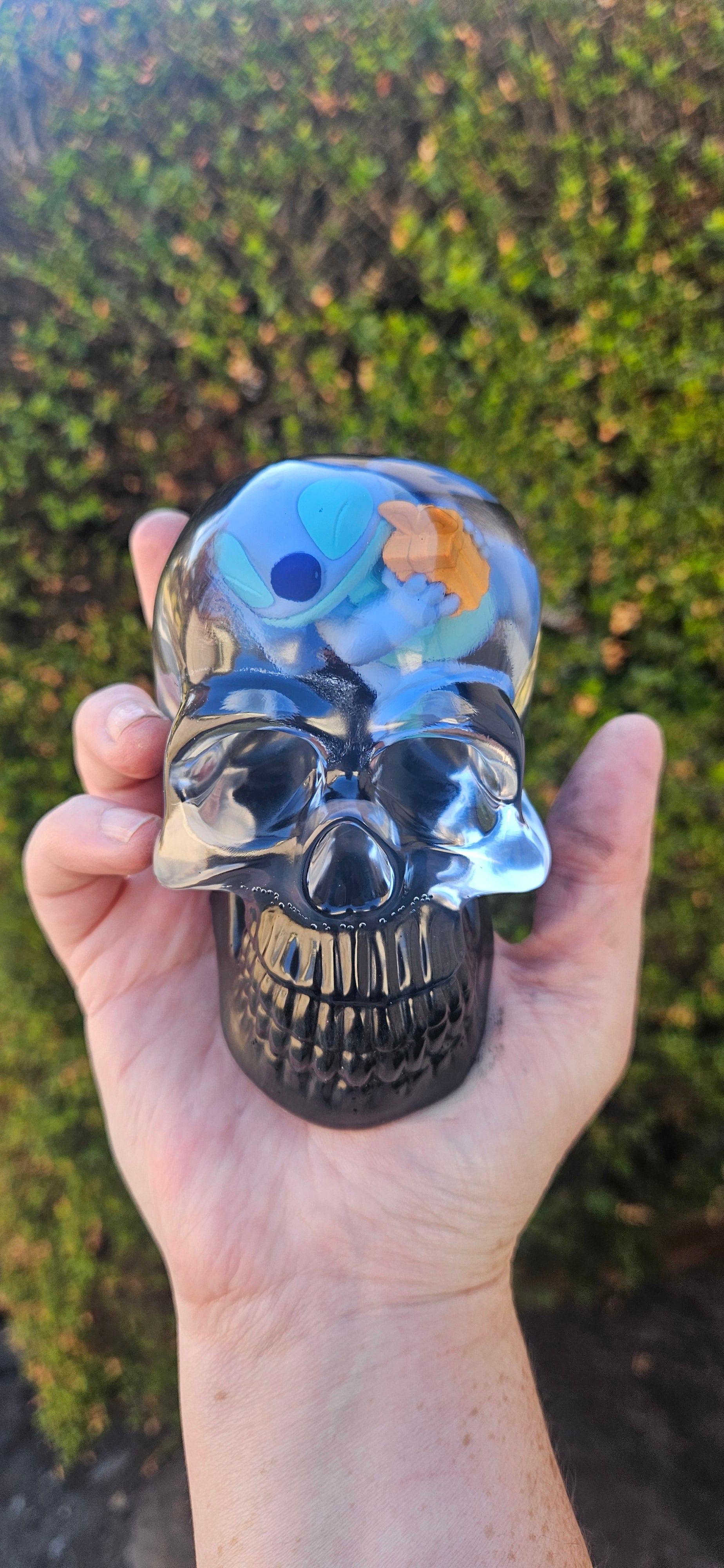 Stitch in a Skull