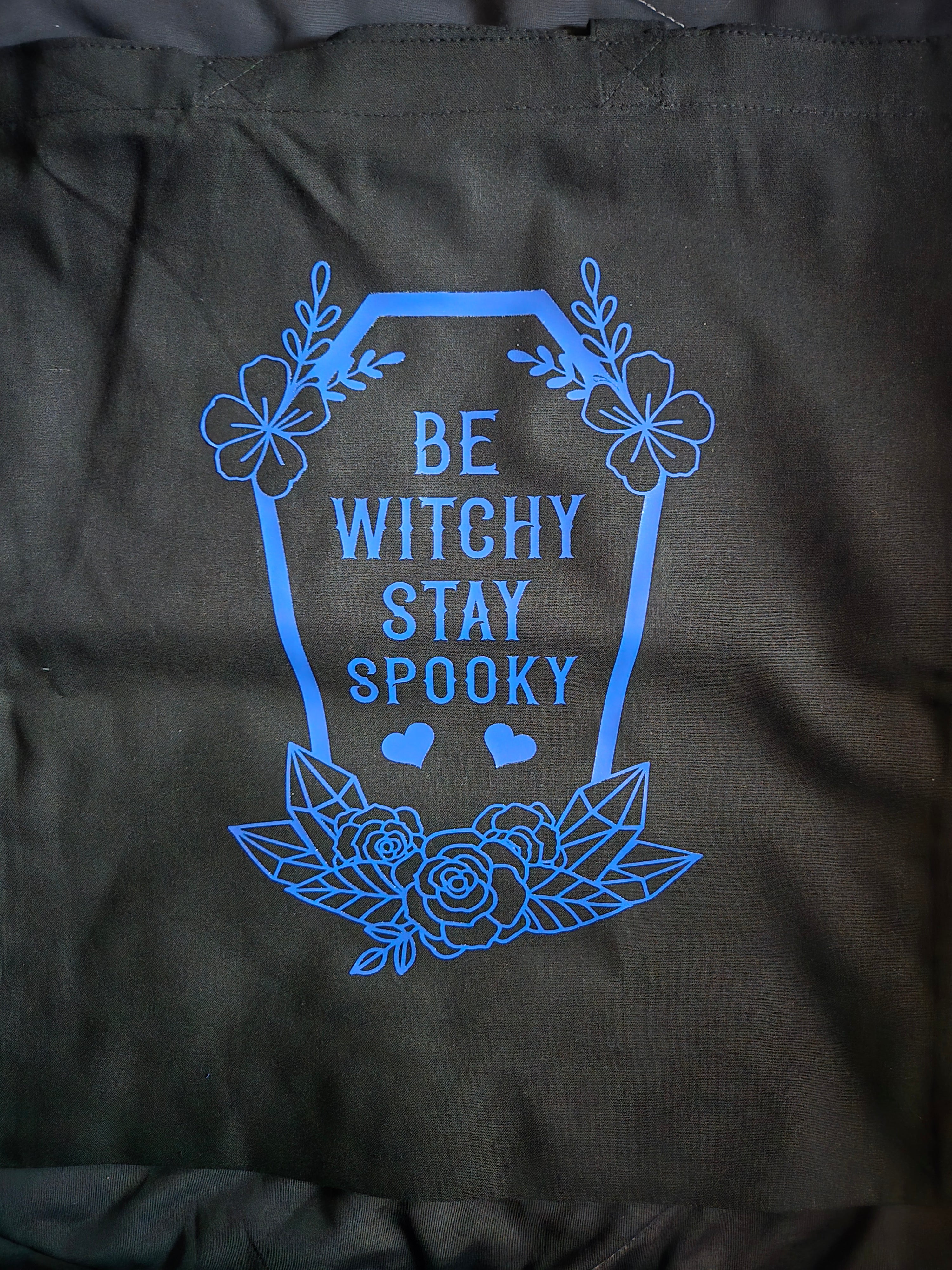 Spooky Witch Tote Bag