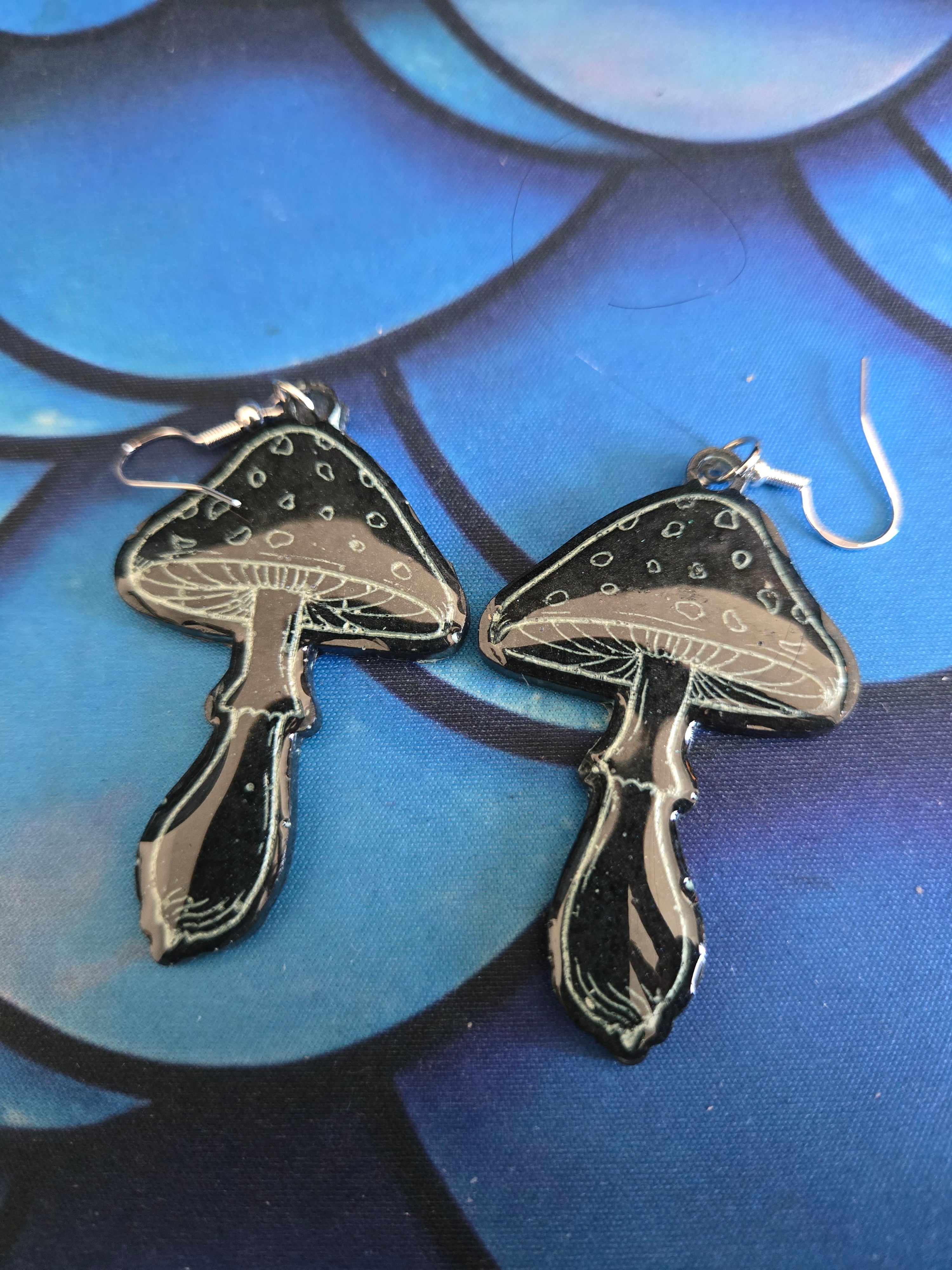 Mushroom Earrings