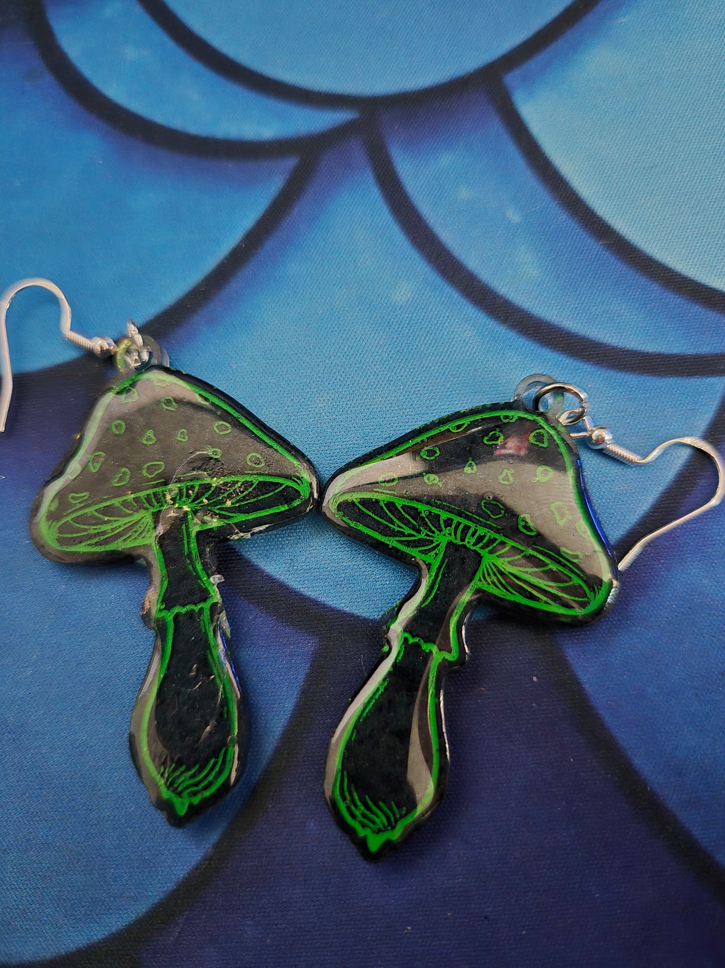 Mushroom Earrings
