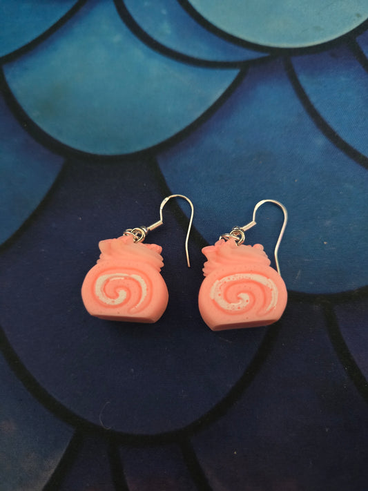 Pink Cake earrings