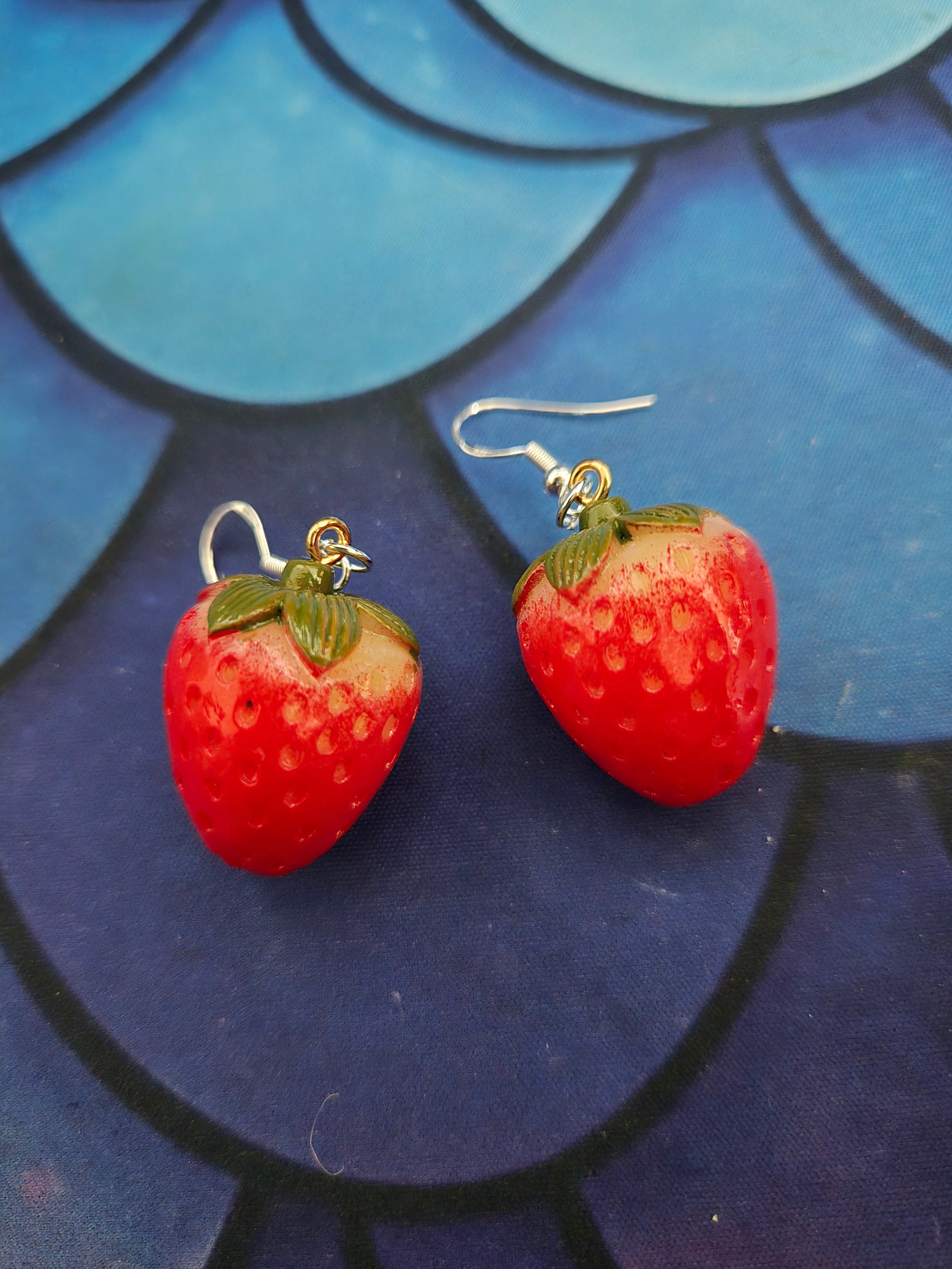 Strawberry Earrings