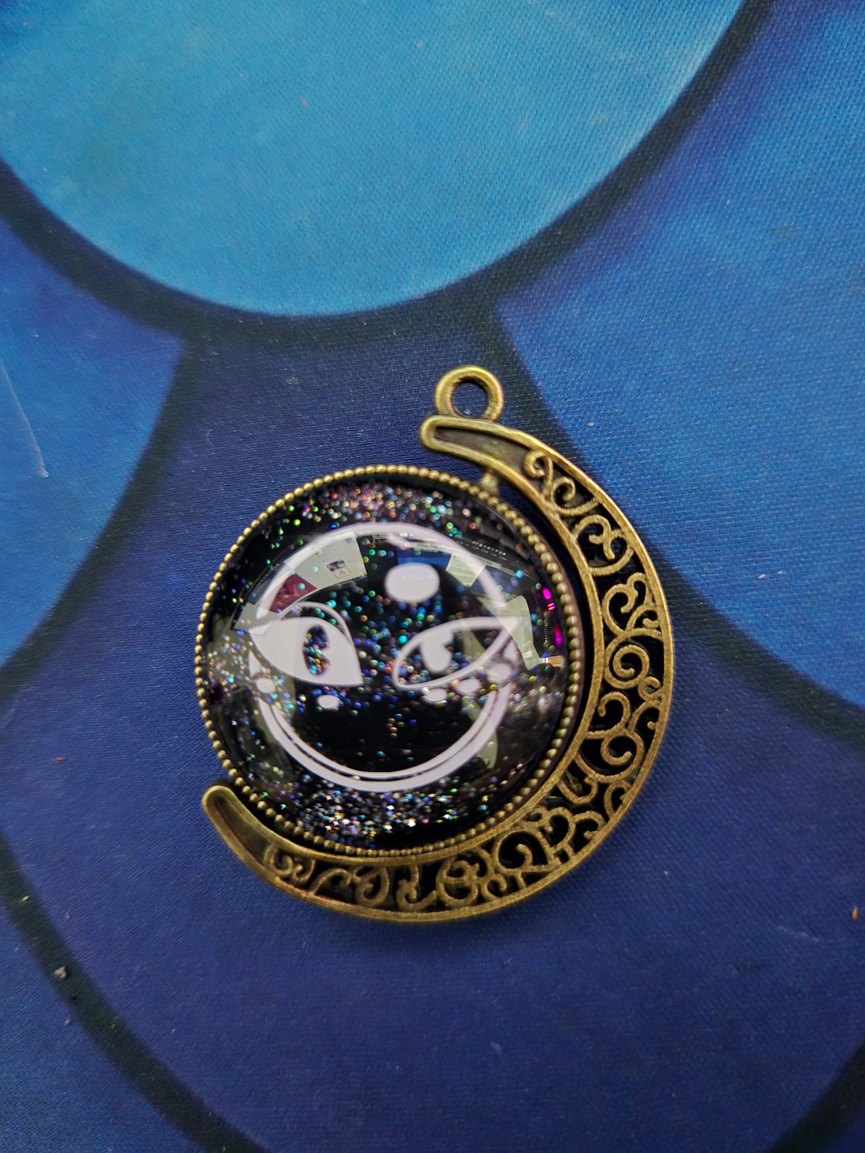 Angel Dust Spinning Necklace