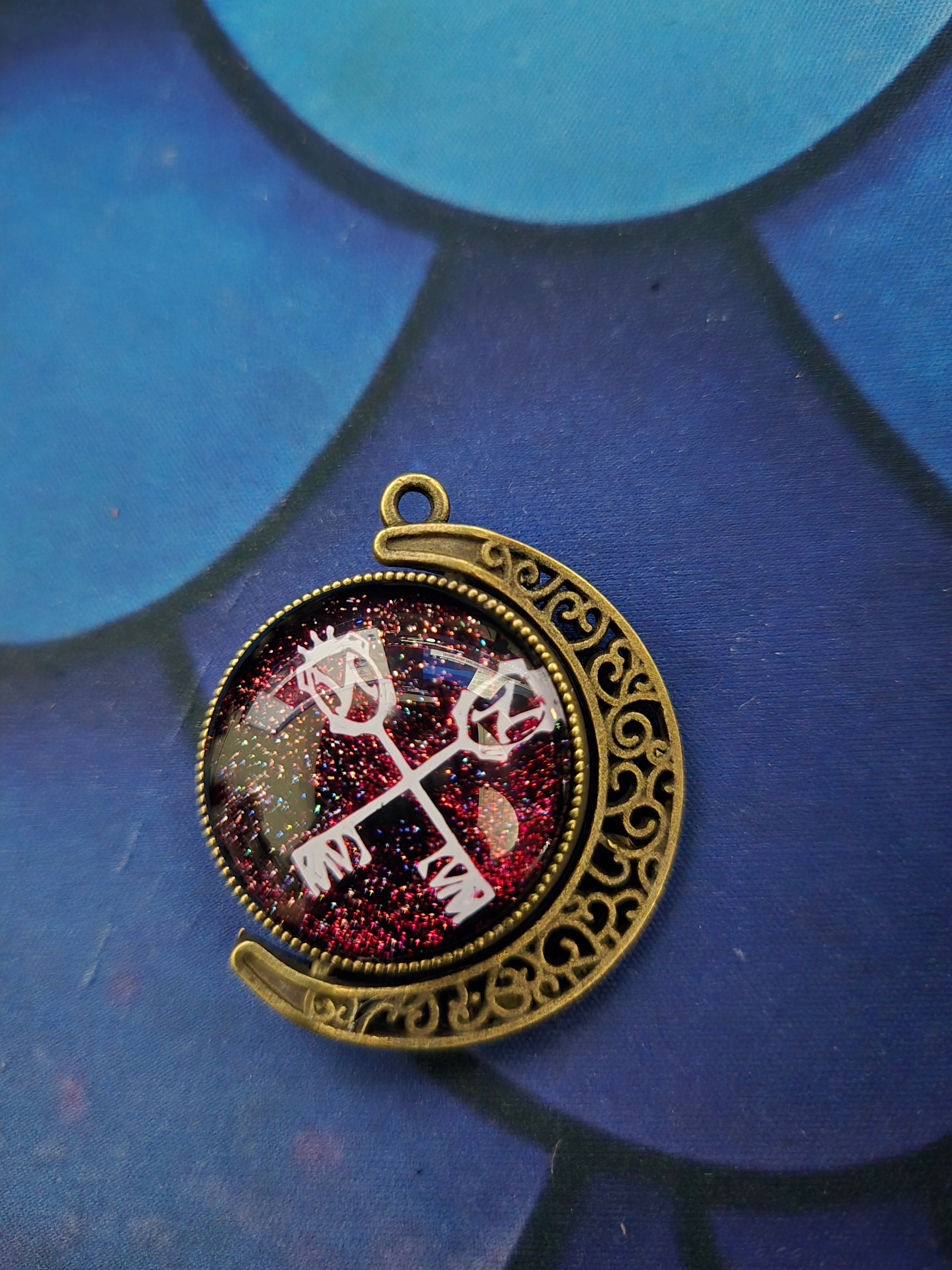 Riddle Spinning Necklace