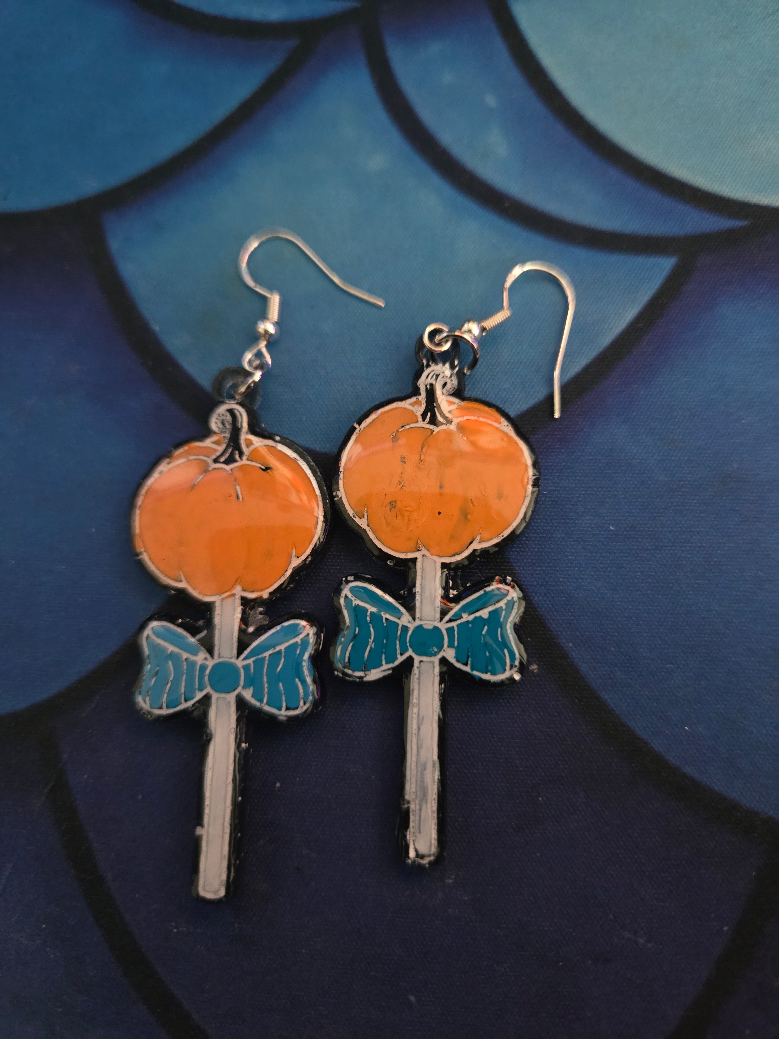Pumpkin Earrings
