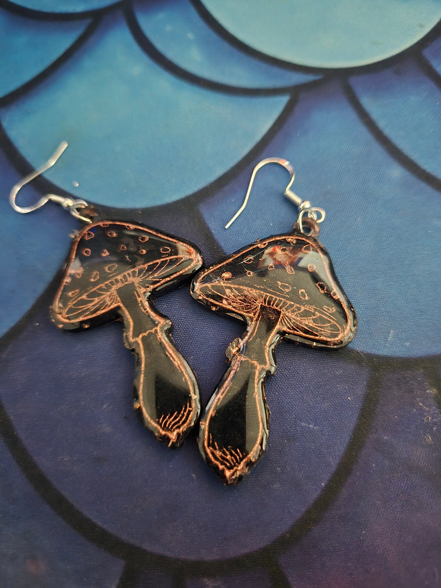 Mushroom Earrings