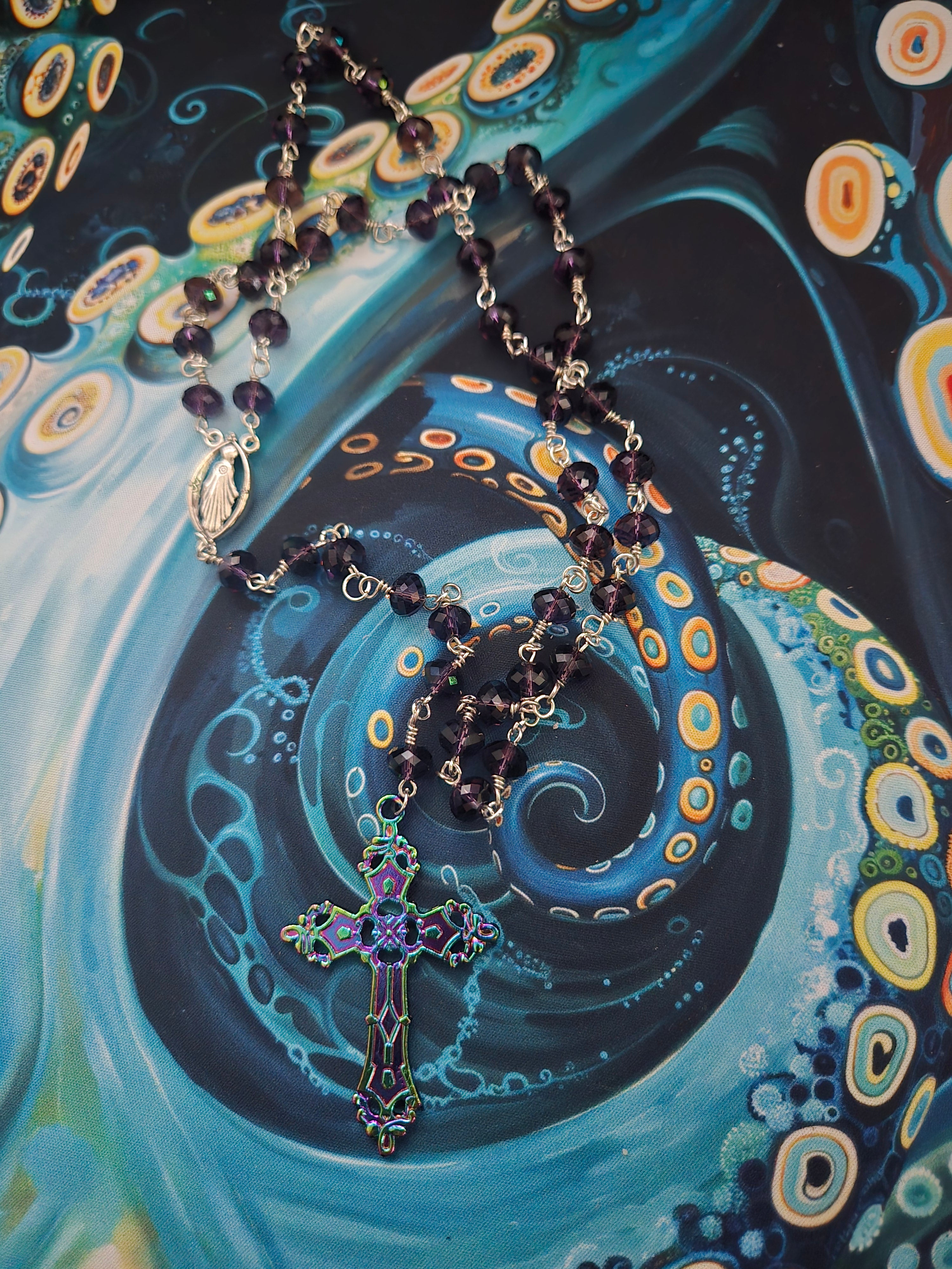 Purple Rosary