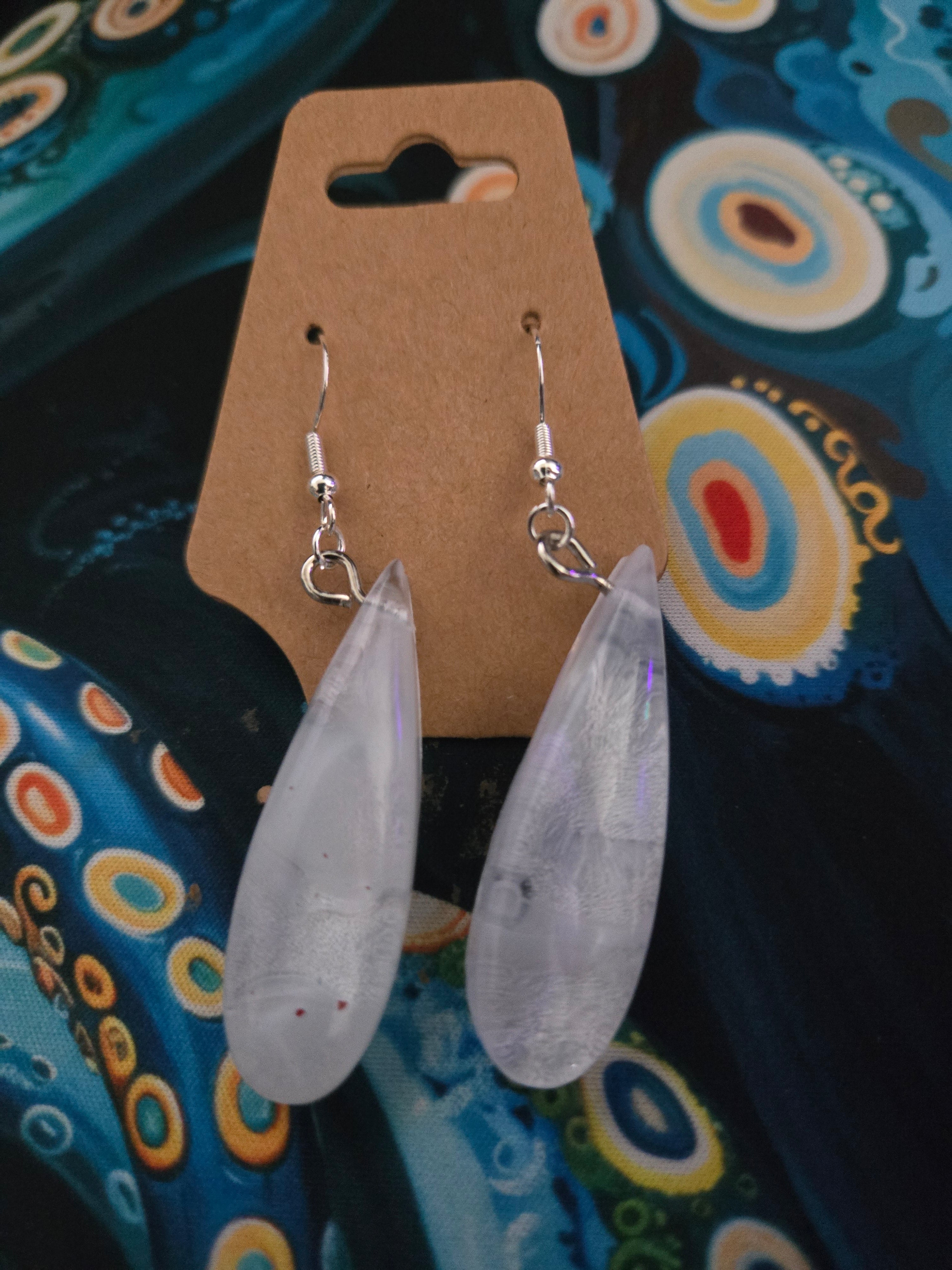 White Cloud Earrings