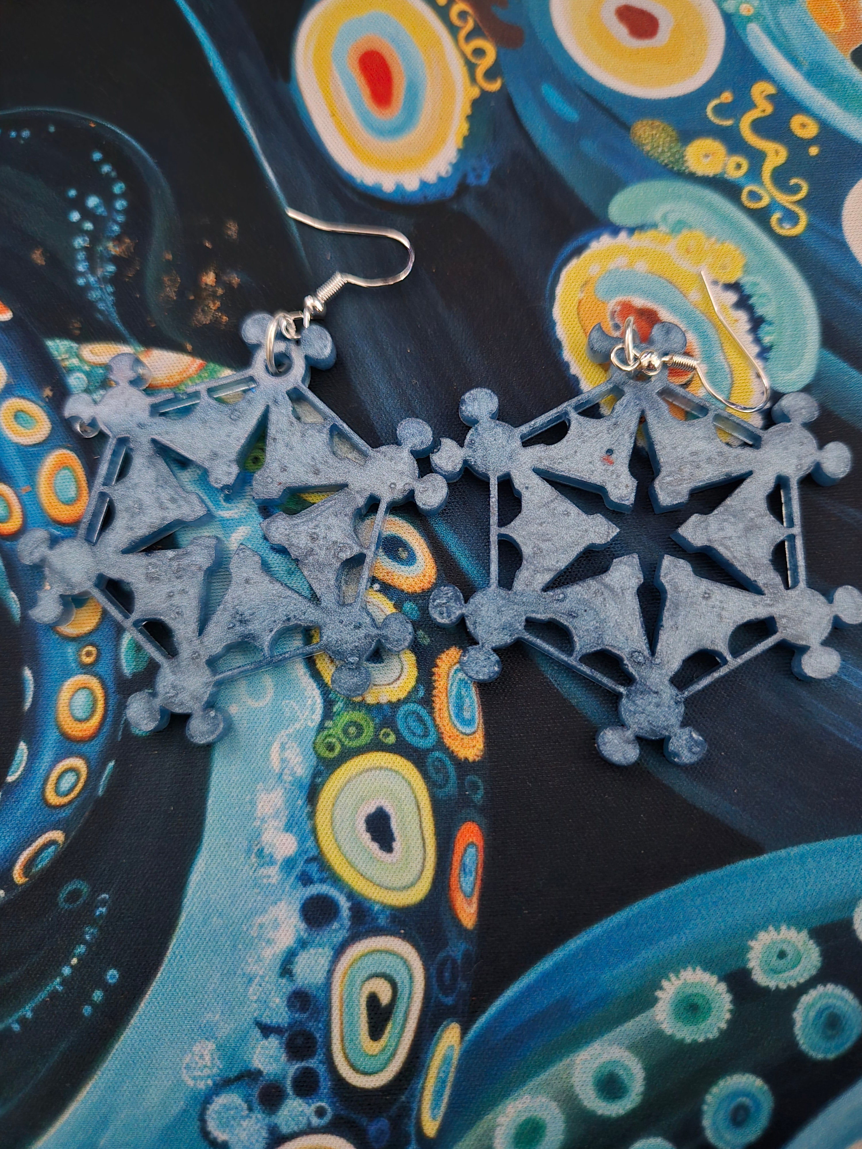 SnowFlakes Earrings