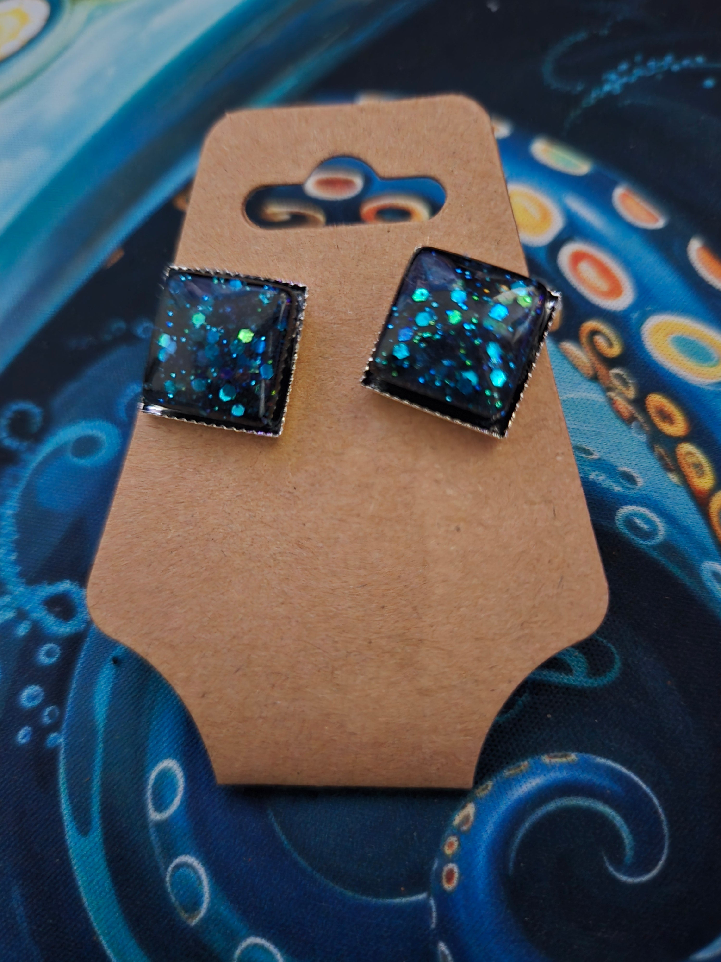 Square Stud earrings