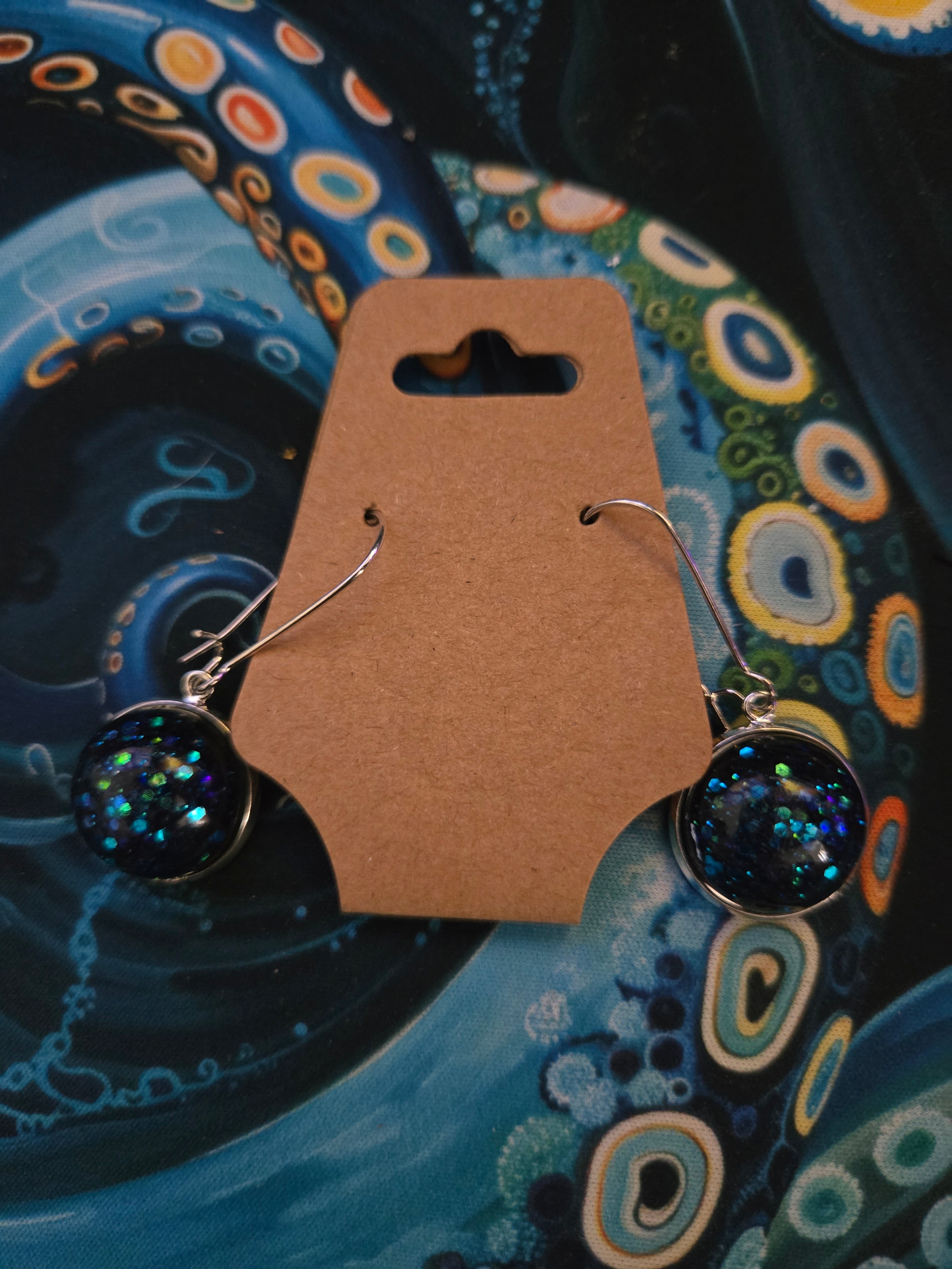 Silver Dangling Earrings