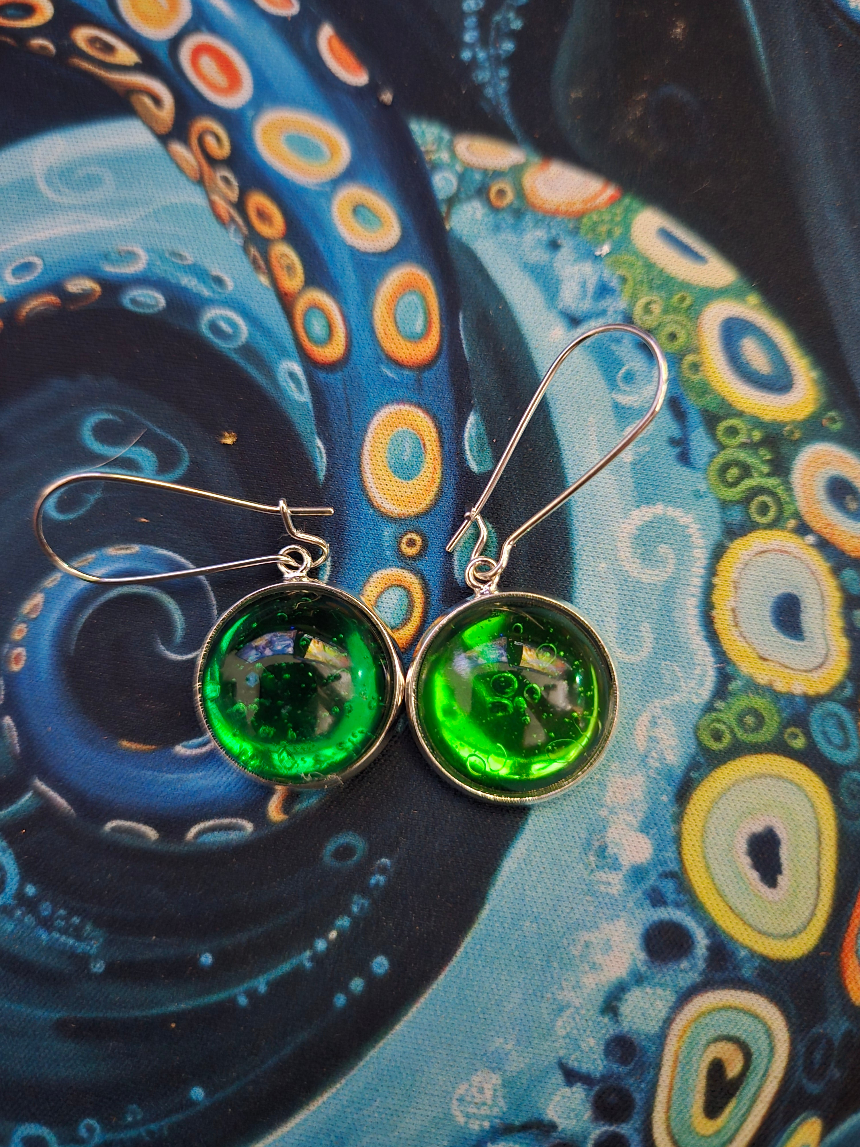 Silver Dangling Earrings