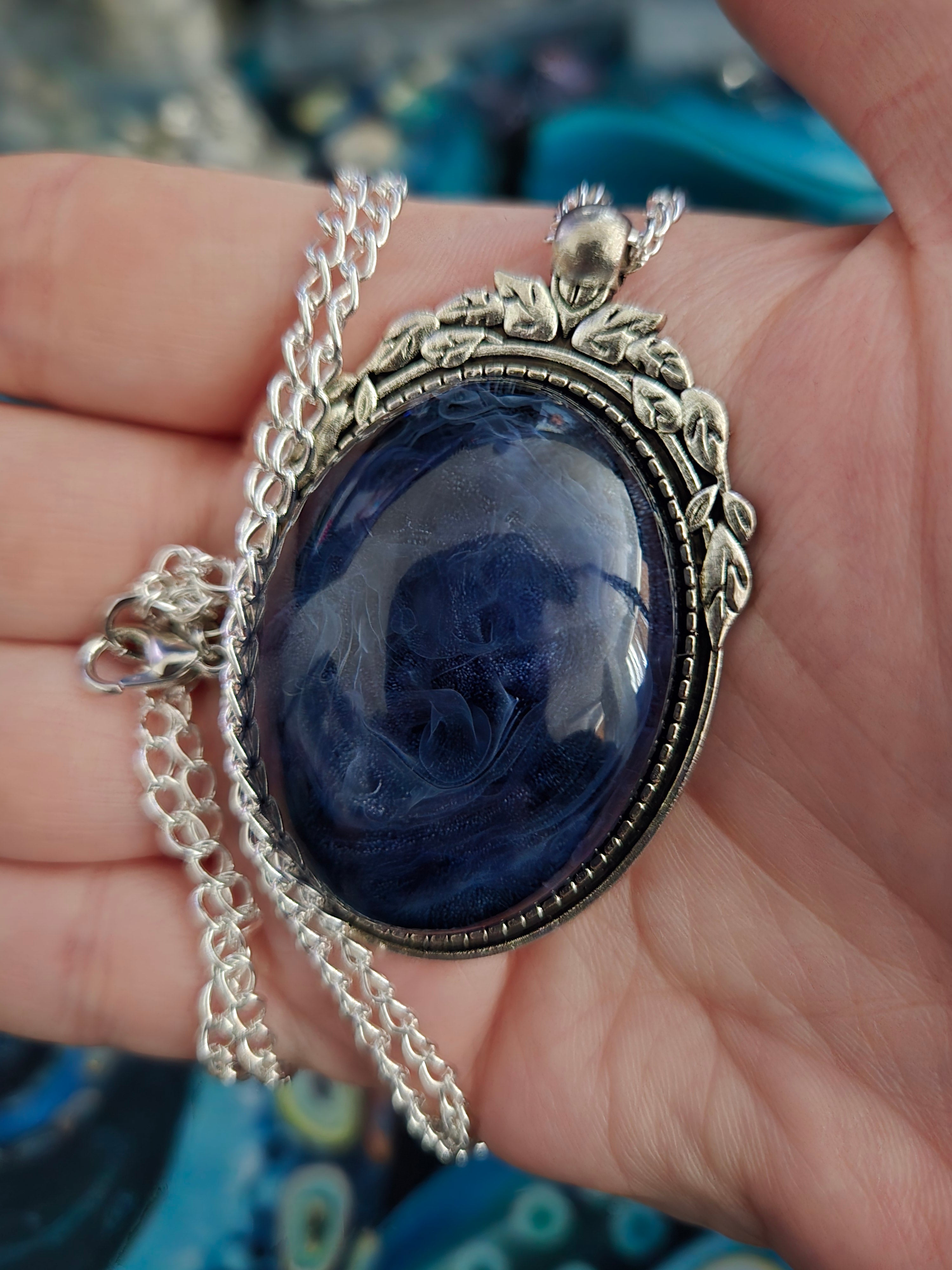 Smokey Blue Necklace