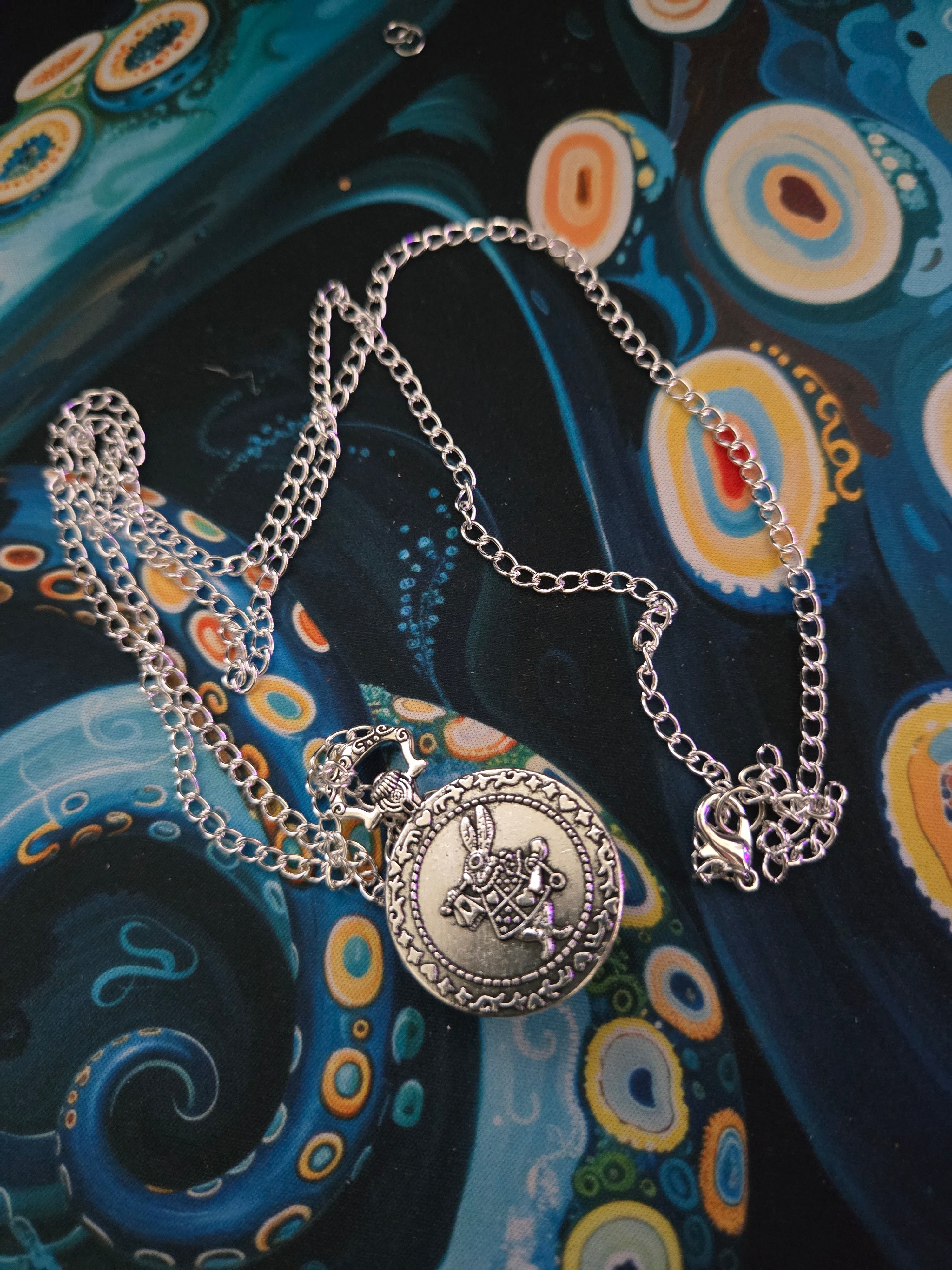 White Rabbit Necklace