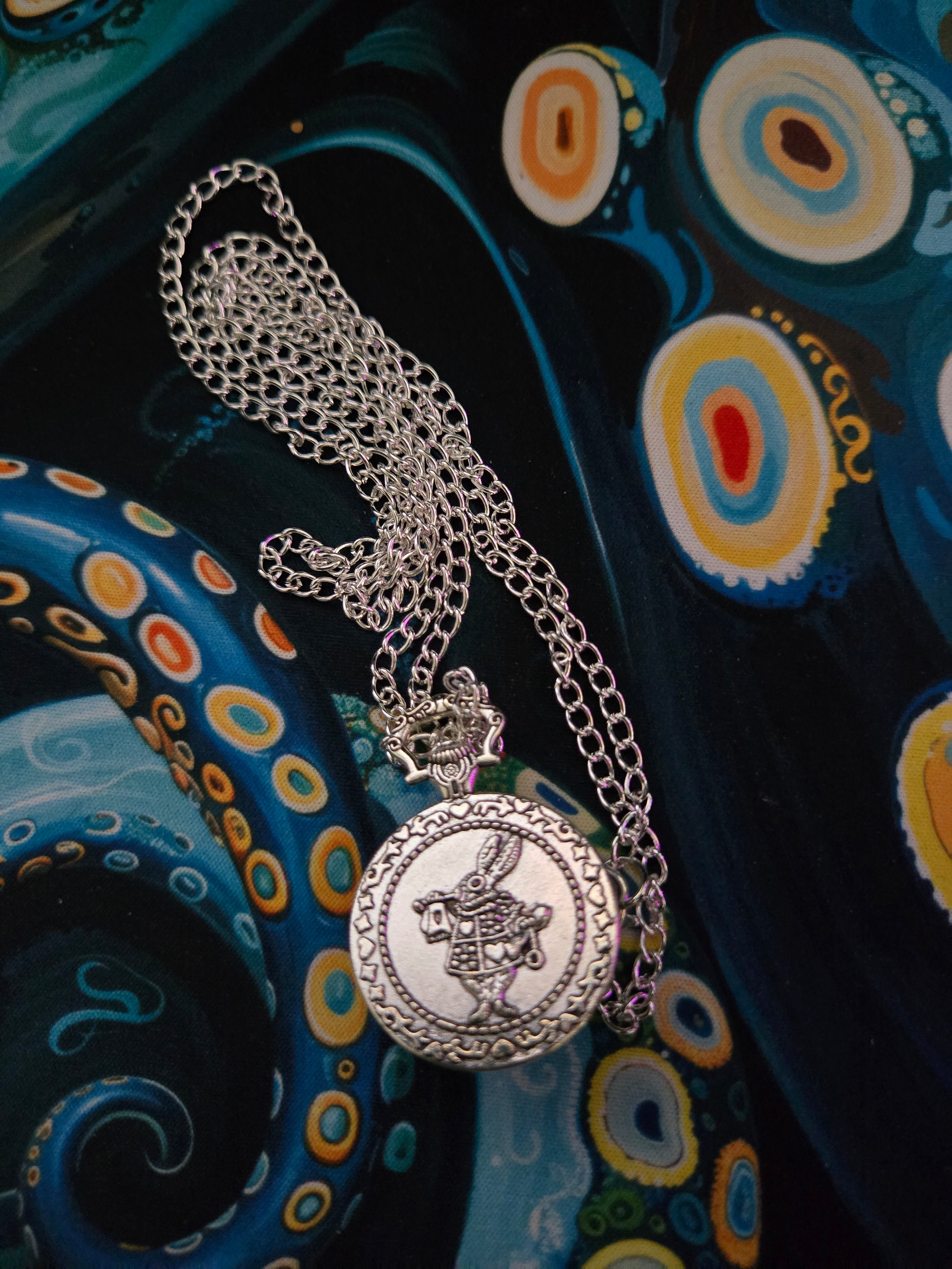White Rabbit Necklace