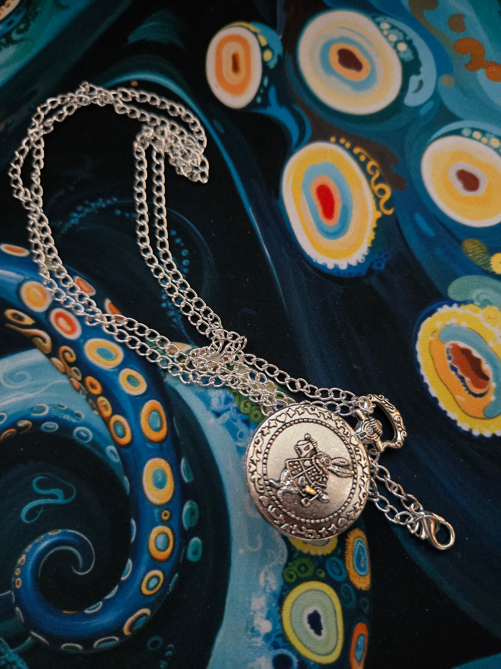 White Rabbit Necklace