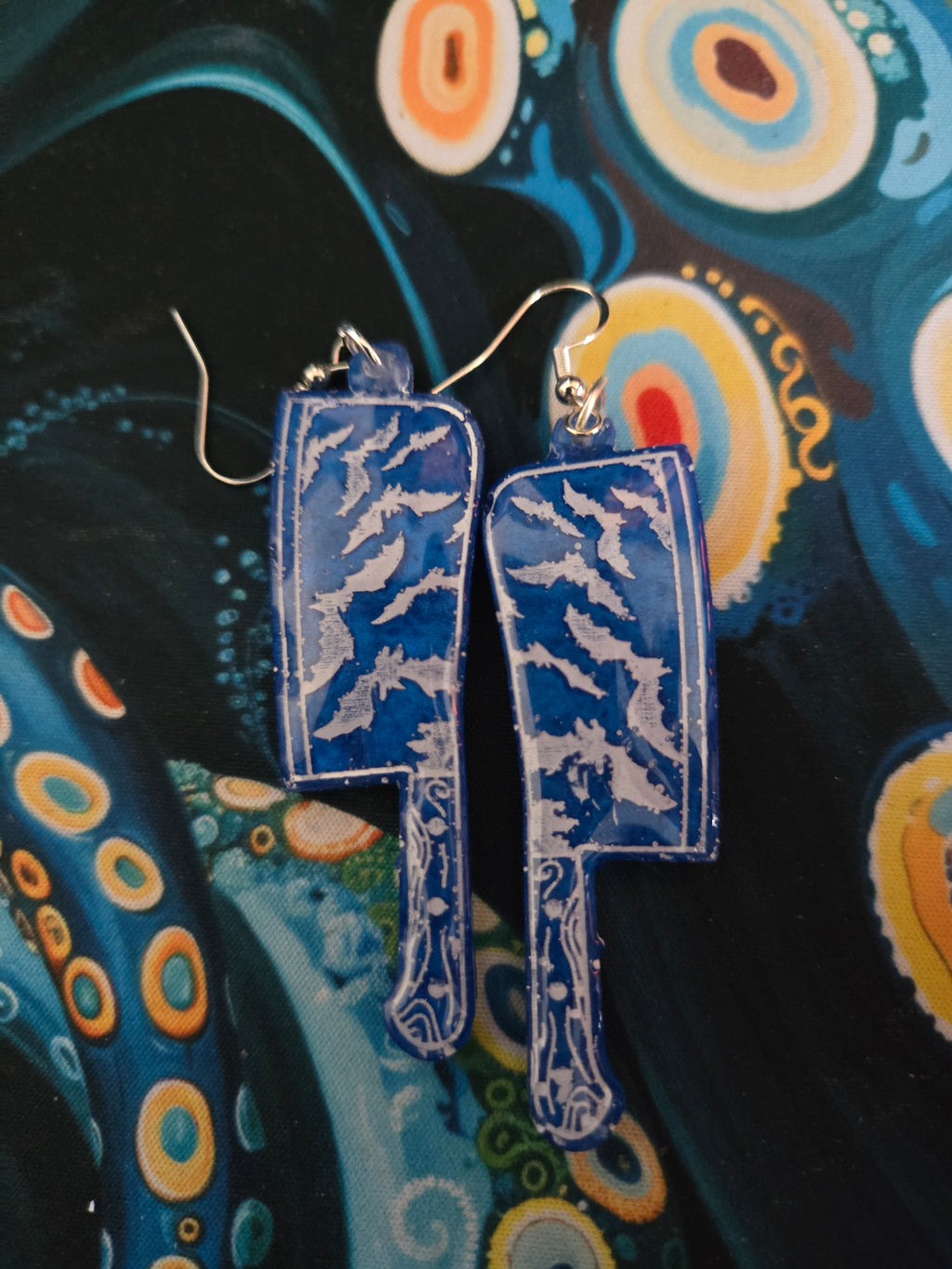 Large Ax Earrings