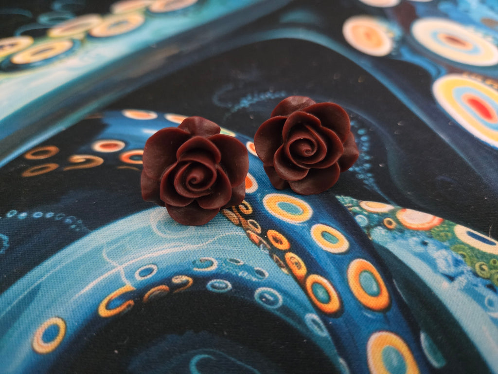 Colorful Flowers Earrings