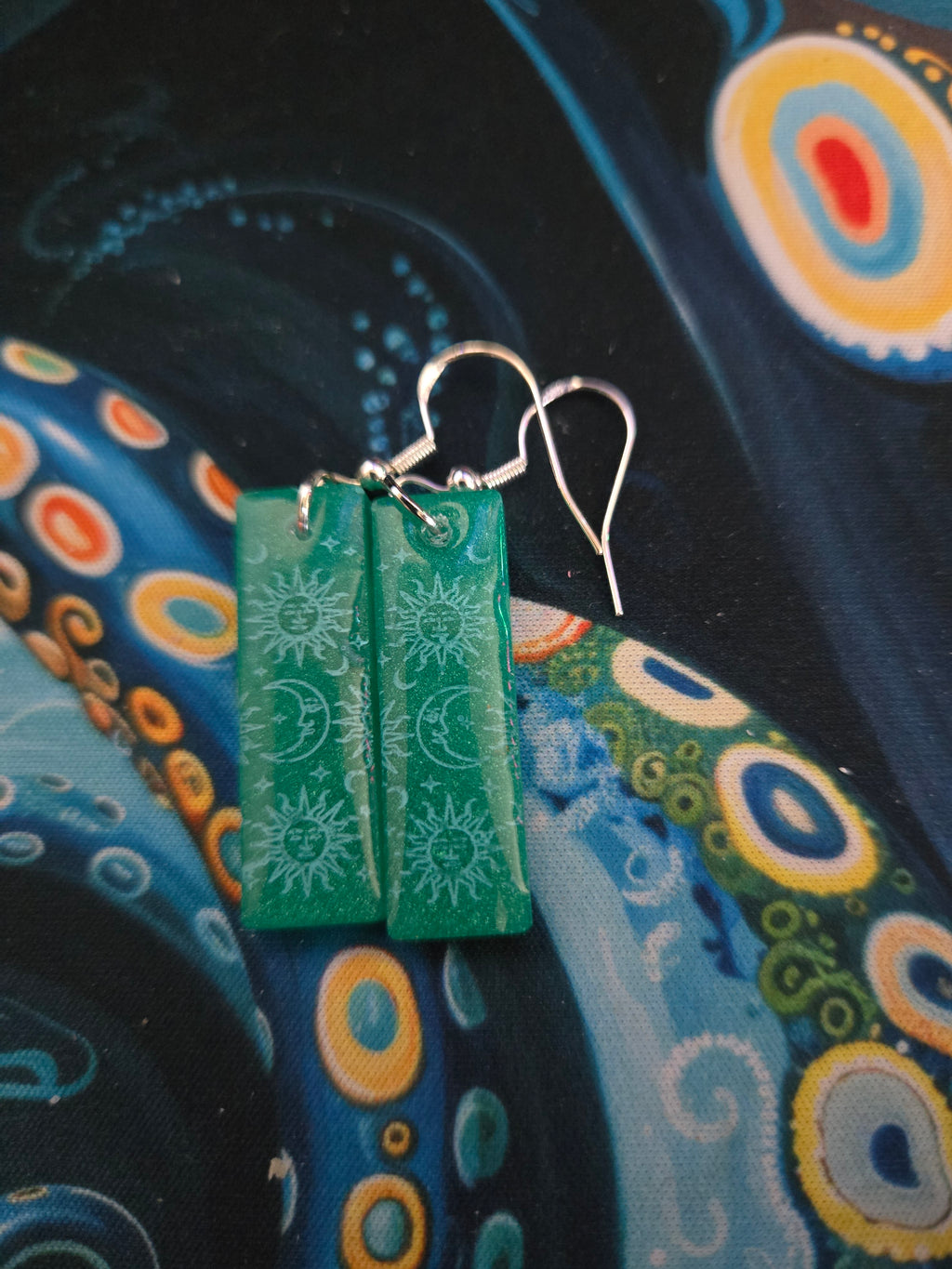 Sun and Moon Earrings